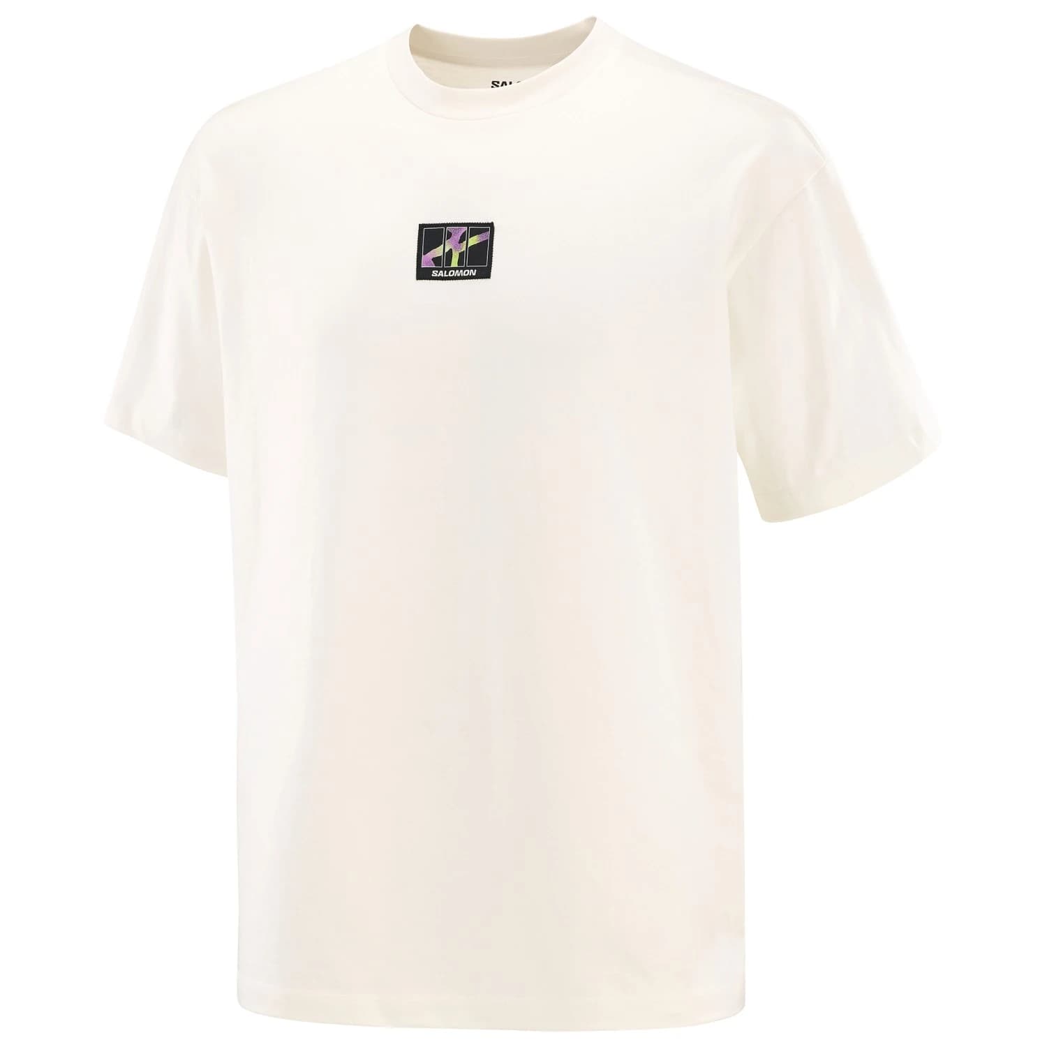 Мъжка тениска Salomon Wild Rays Label S/S Tee T-shirt - Whisper White