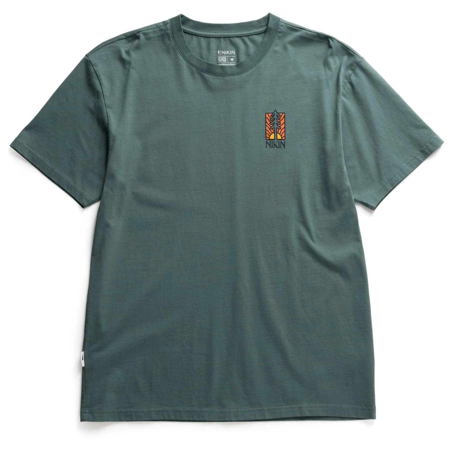 Тениска NIKIN TreeShirt Print T-shirt - Ocean Green