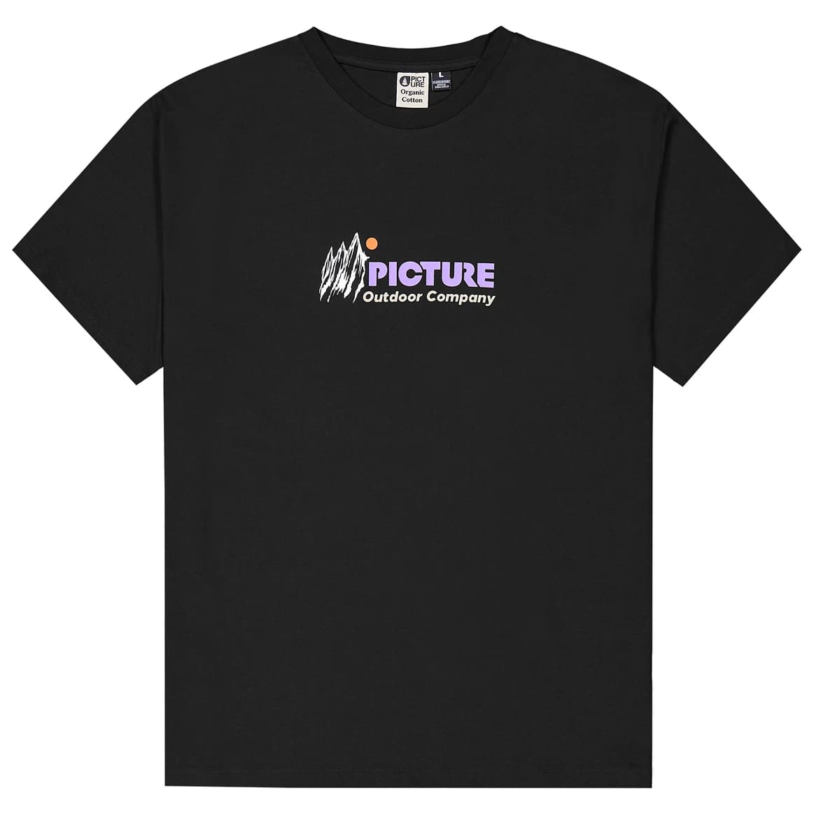 Мъжка тениска Picture Toanah Tee T-shirt - Black