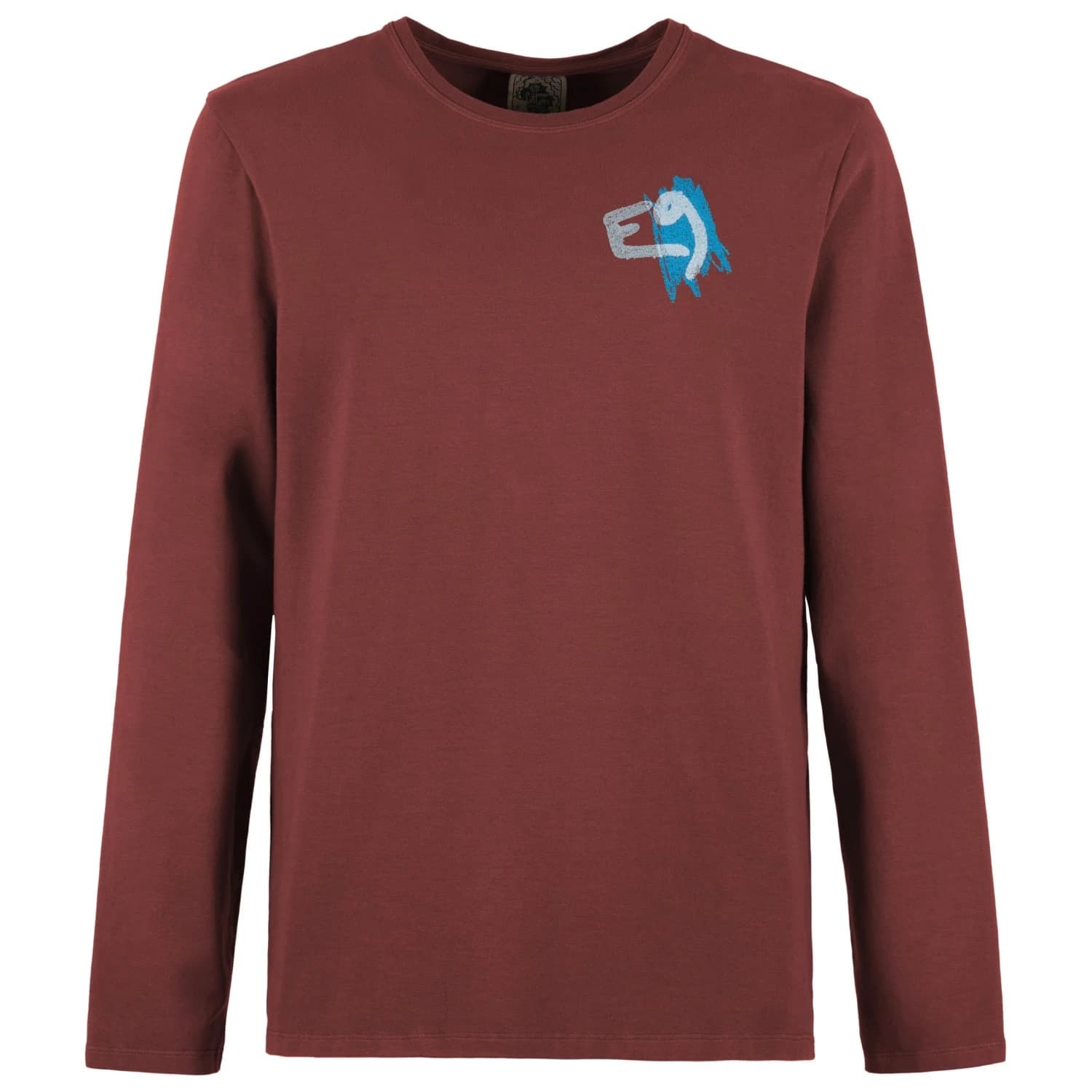 Мъжка блуза с дълъг ръкав E9 Flic Longsleeve - Paprika