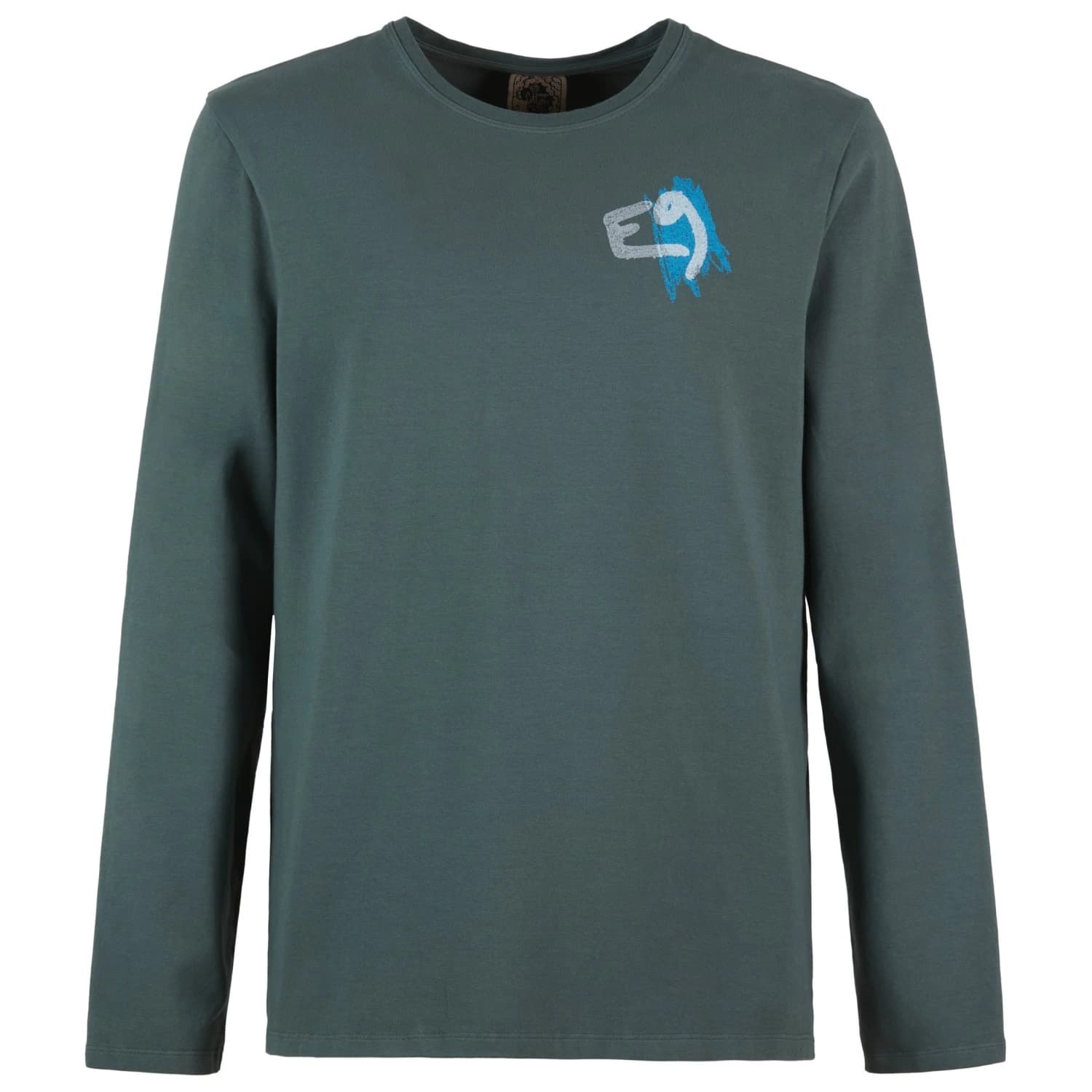 Мъжка блуза с дълъг ръкав E9 Flic Longsleeve - Slate