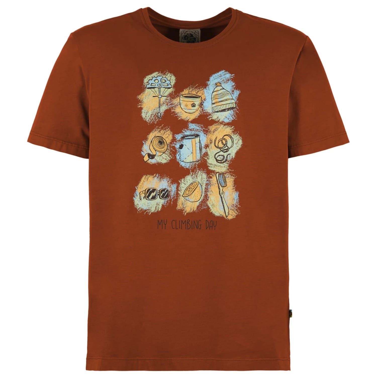 Мъжка тениска E9 Things T-shirt - Copper
