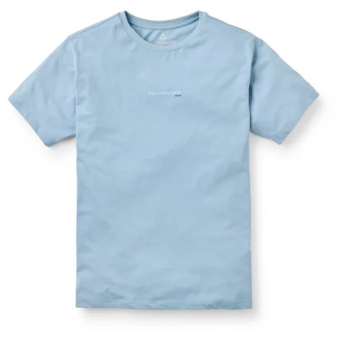 Мъжка тениска Passenger Horizons Recycled Cotton T-Shirt - Faded Denim