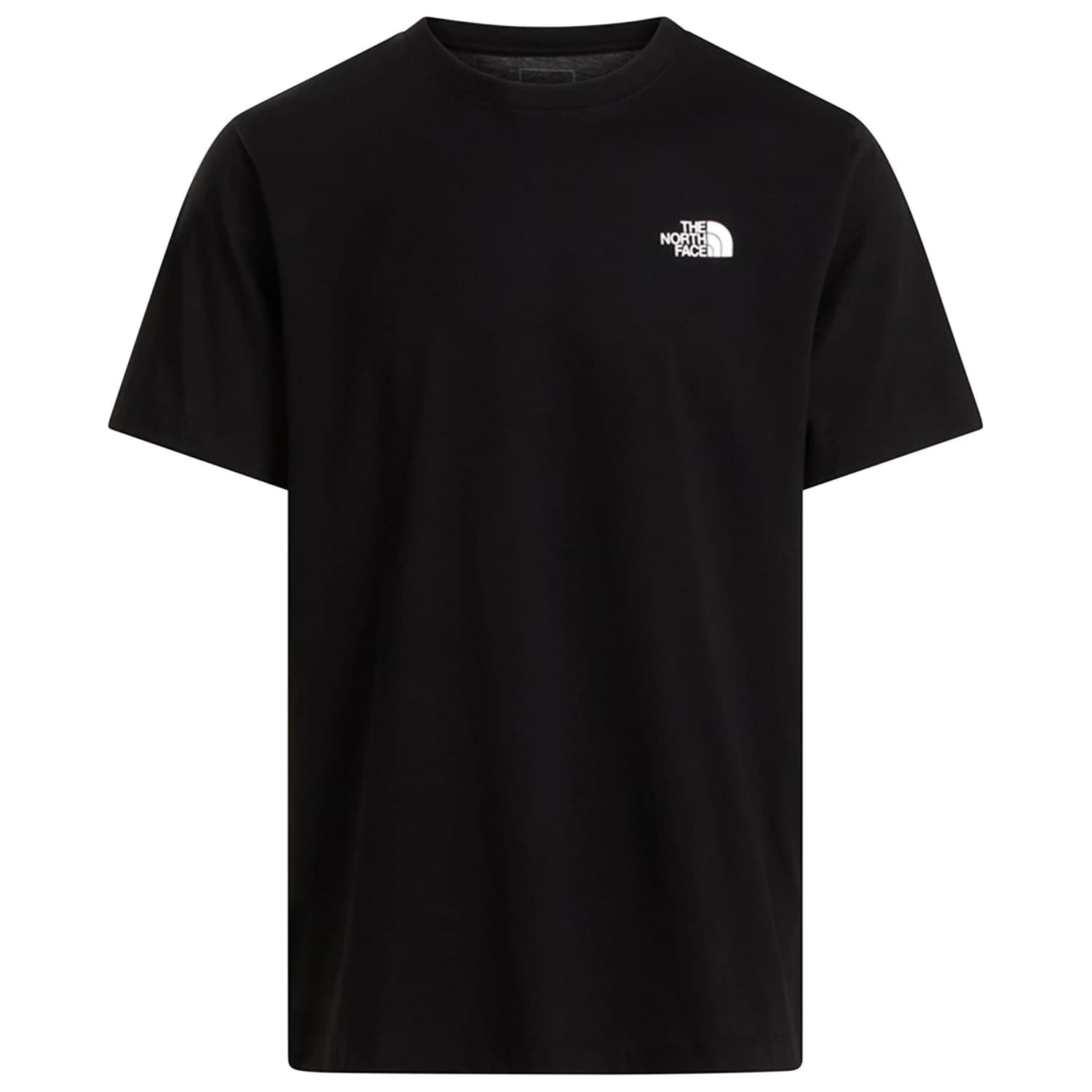 Мъжка тениска The North Face Evolution Box NSE Regular Short Sleeve T-shirt - Black / White
