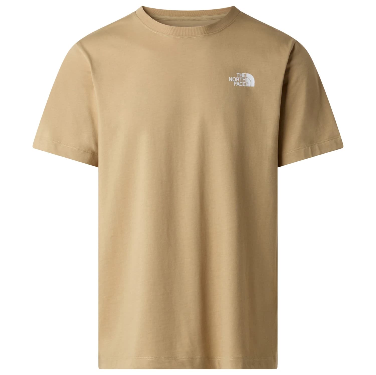 Мъжка тениска The North Face Evolution Box NSE Regular Short Sleeve T-shirt - Khaki Stone