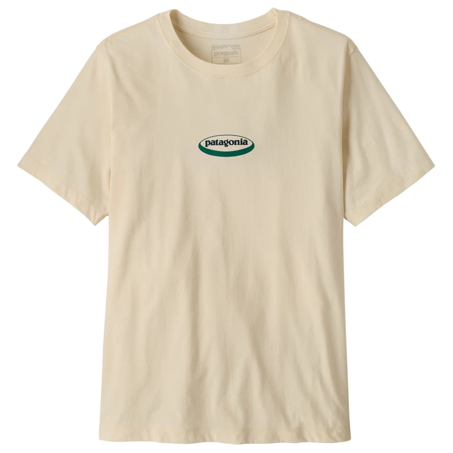 Мъжка тениска Patagonia 95 Oval Logo T-Shirt - Undyed Natural