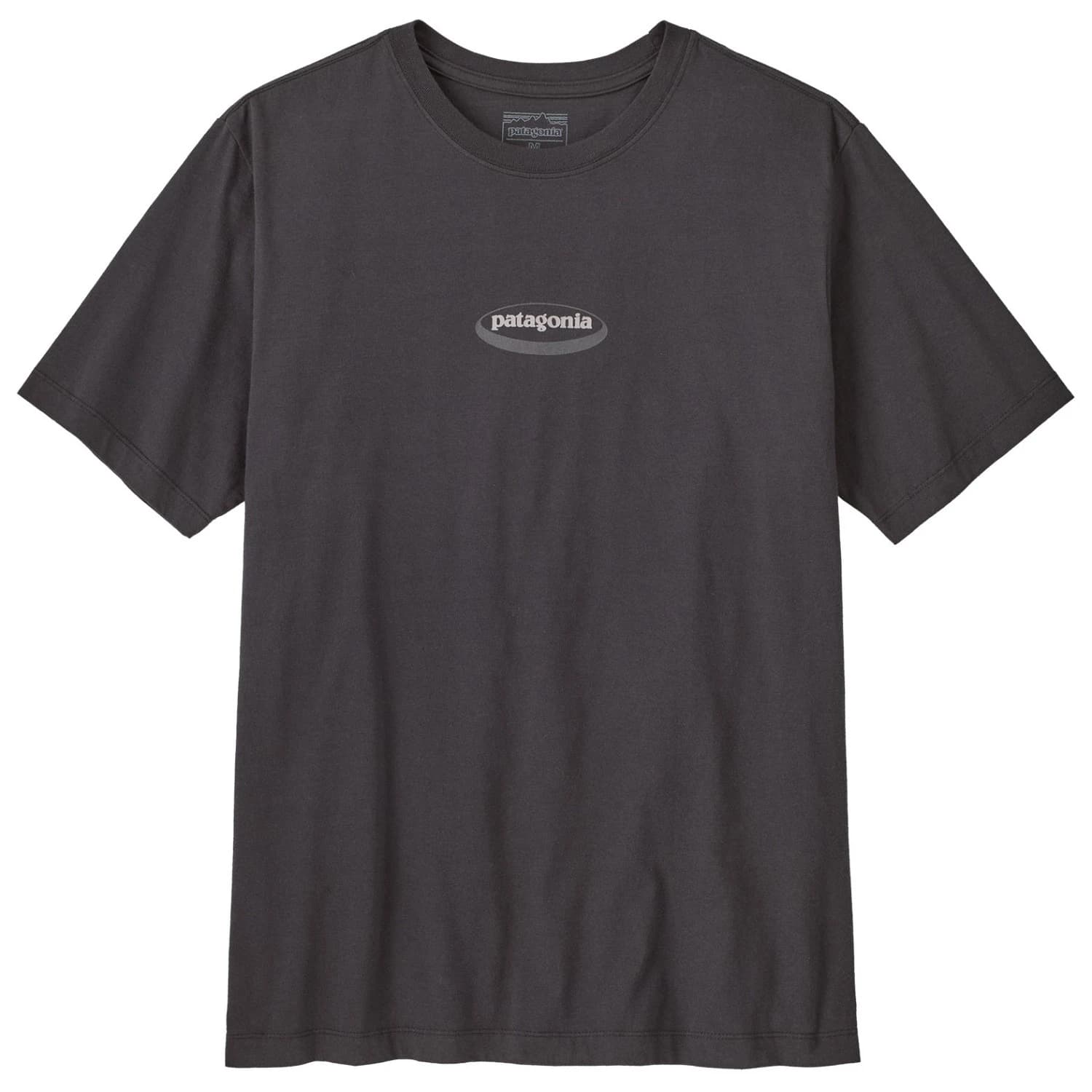Мъжка тениска Patagonia 95 Oval Logo T-Shirt - Ink Black
