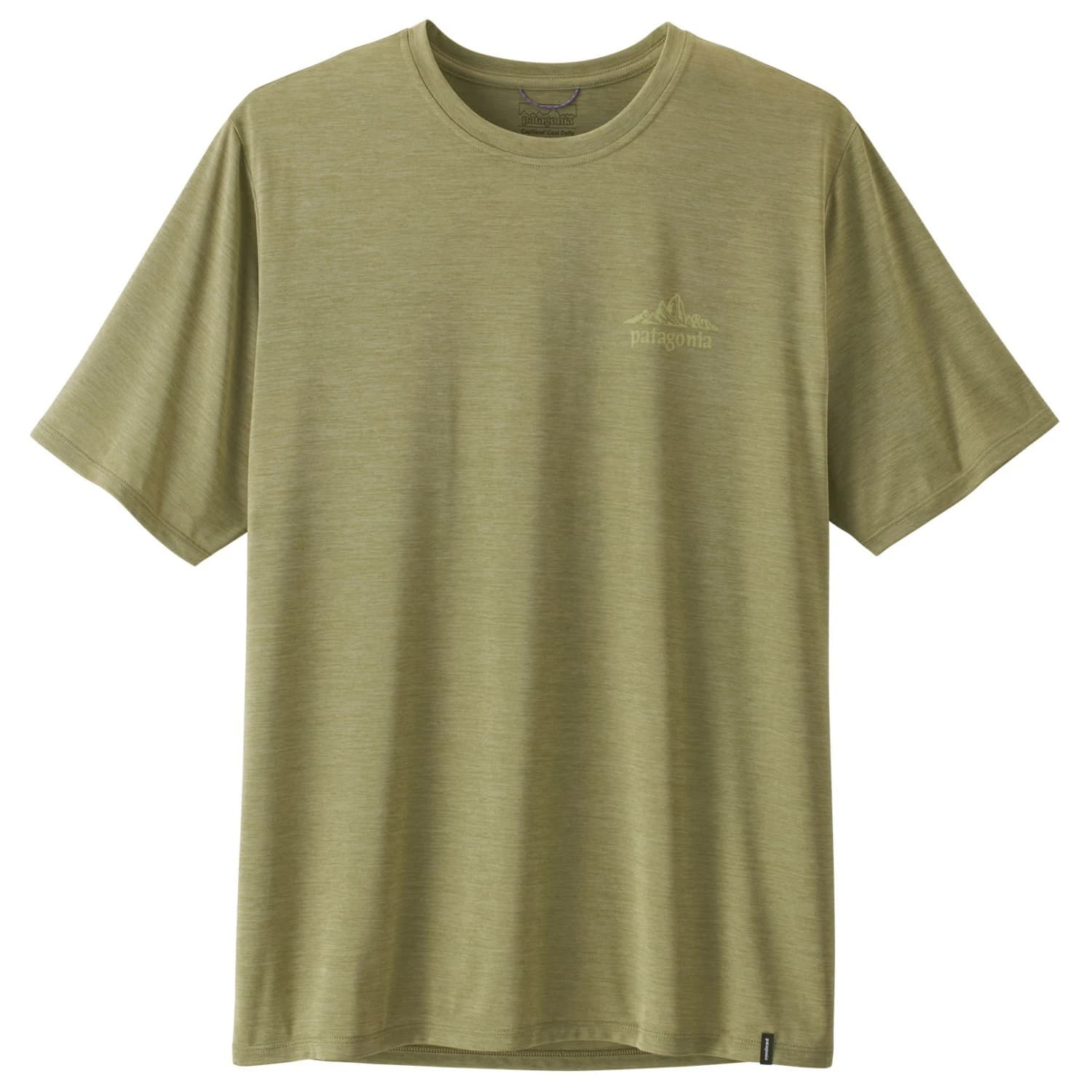 Мъжка спортна тениска Patagonia Cap Cool Daily Shirt Cloud Crag Sport shirt - Gumtree Green / Light Gumtree Green X-Dye