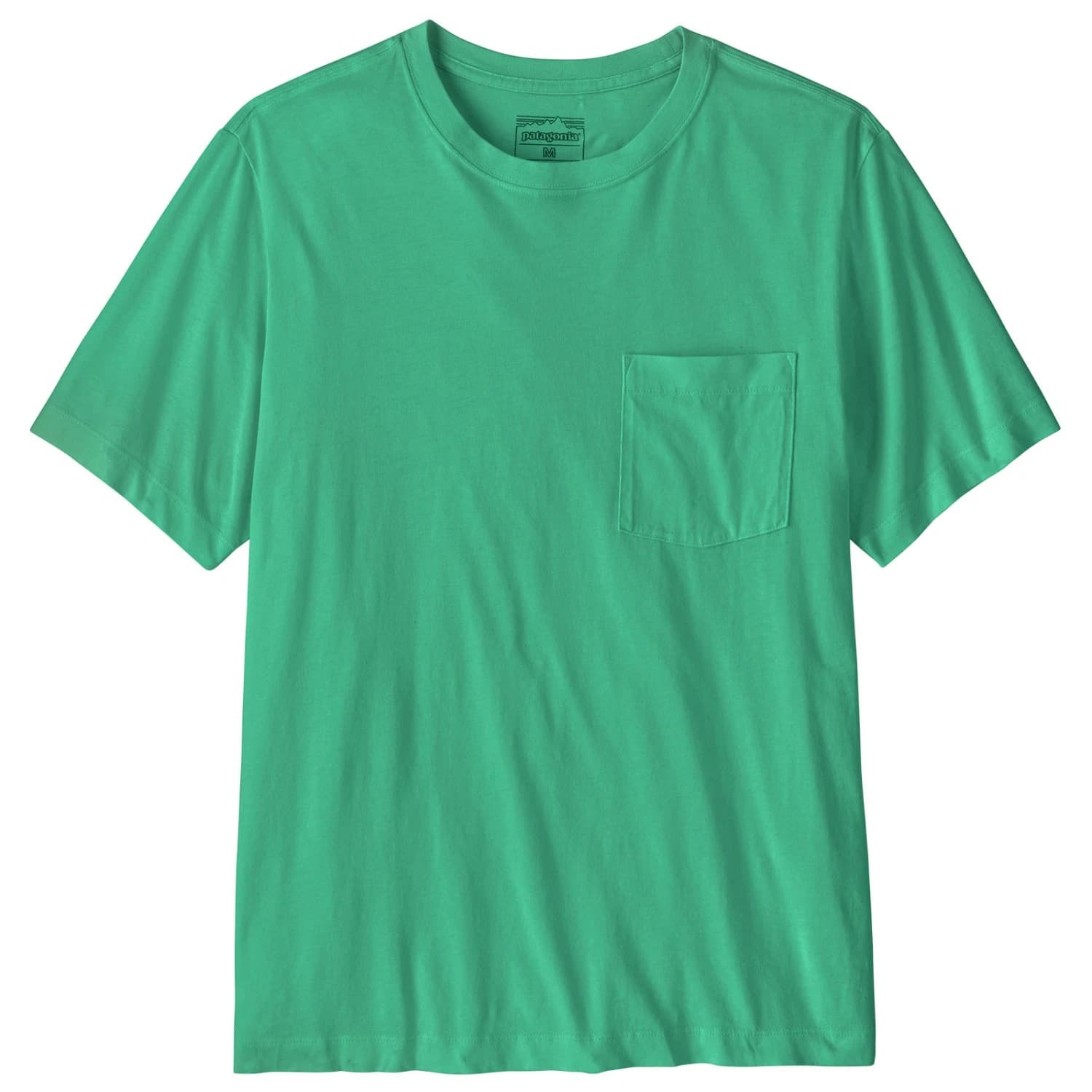 Мъжка тениска Patagonia Daily Pocket Tee T-shirt - Aqua Stone