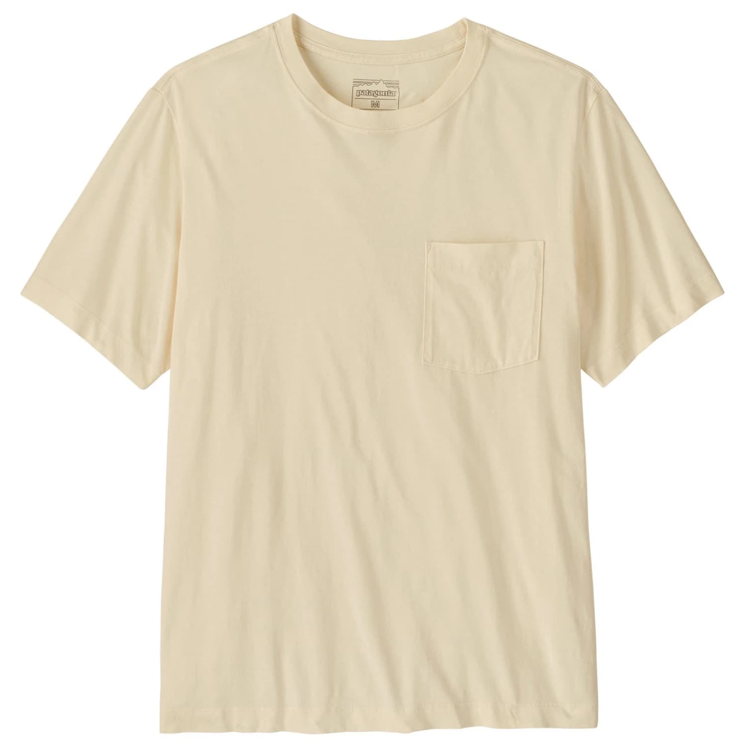 Мъжка тениска Patagonia Daily Pocket Tee T-shirt - Undyed Natural