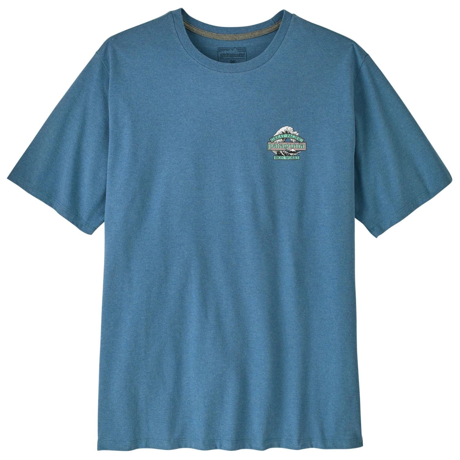 Мъжка тениска Patagonia Great Waves Responsibili-Tee T-shirt - Shore Blue