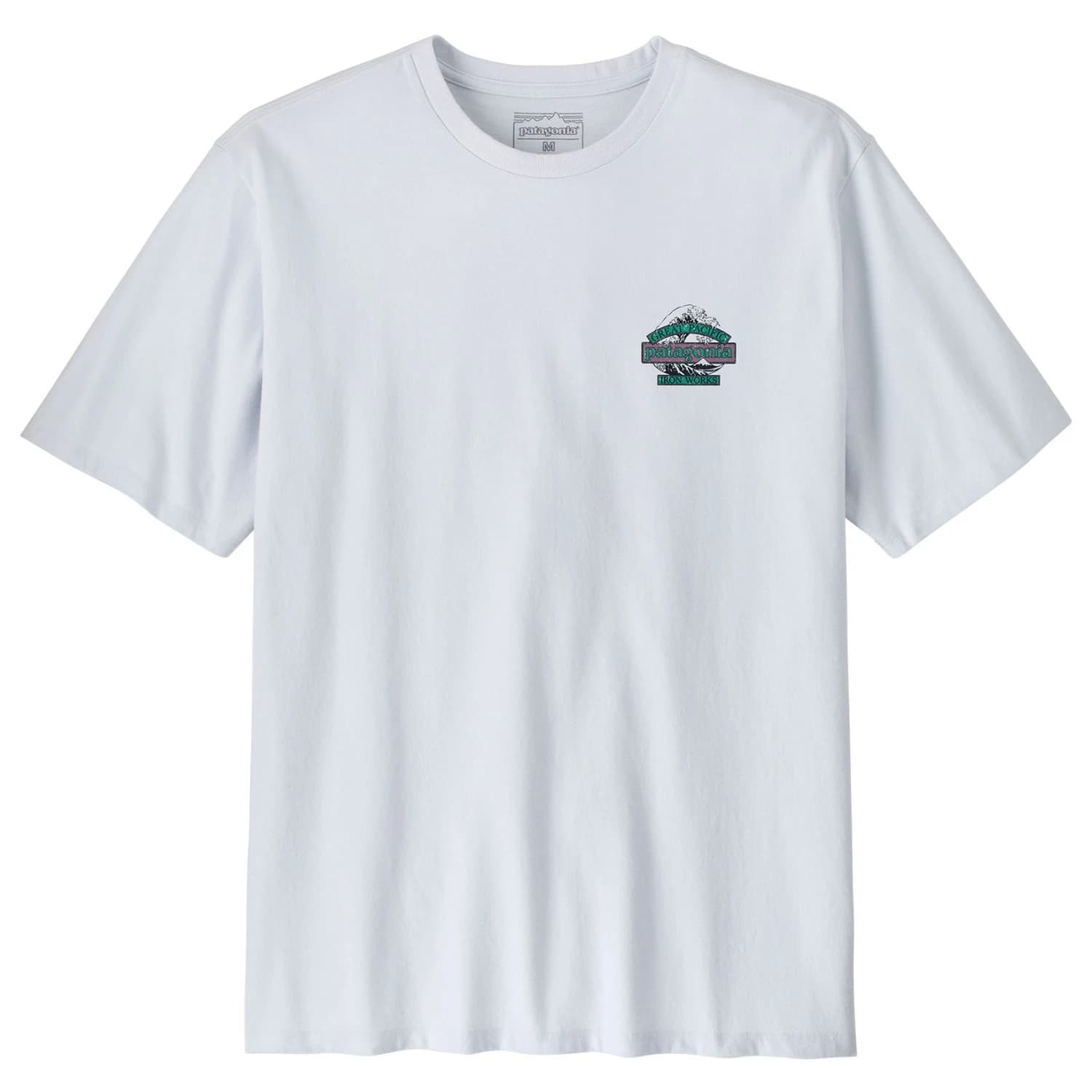Мъжка тениска Patagonia Great Waves Responsibili-Tee T-shirt - White