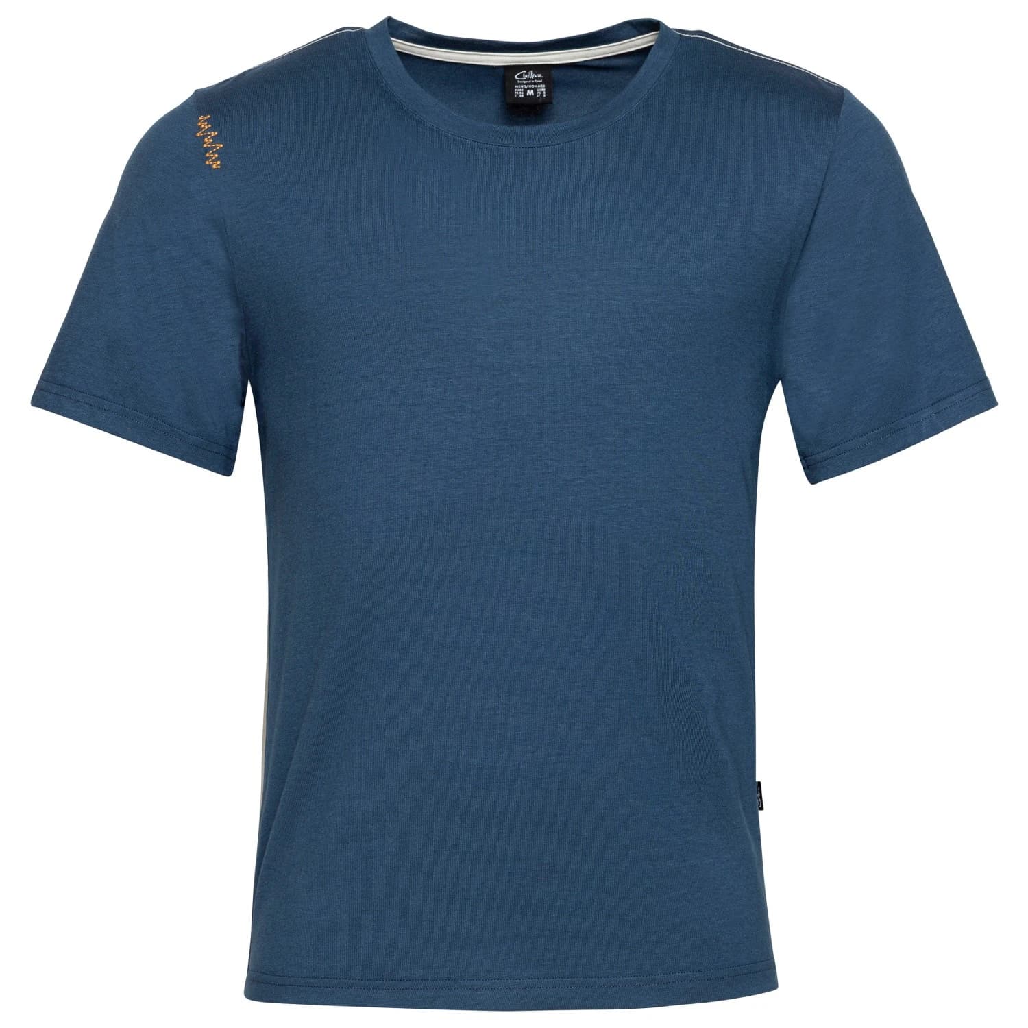 Мъжка тениска Chillaz Bozen Mountain Logo T-shirt - Dark Blue