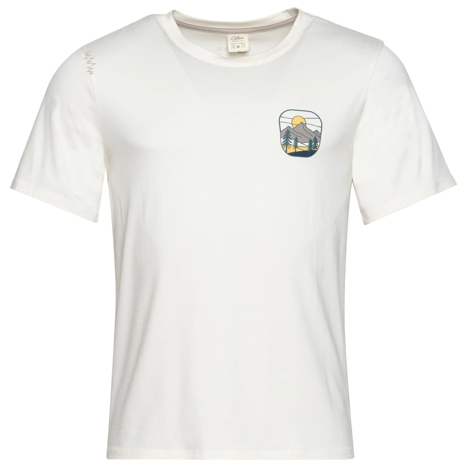 Мъжка тениска Chillaz Bozen Sunset T-shirt - Creme