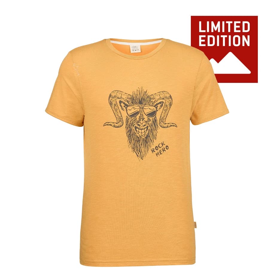 Мъжка тениска Chillaz Innsbruck Rock Hero Exclusive T-shirt - Ochre
