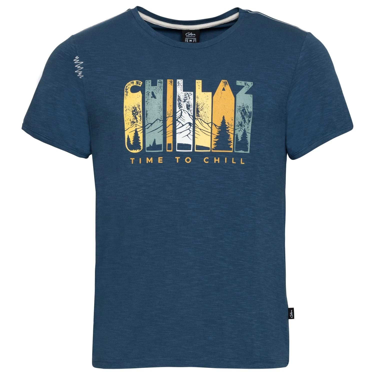 Мъжка тениска Chillaz Innsbruck Time To Chill T-shirt - Dark Blue