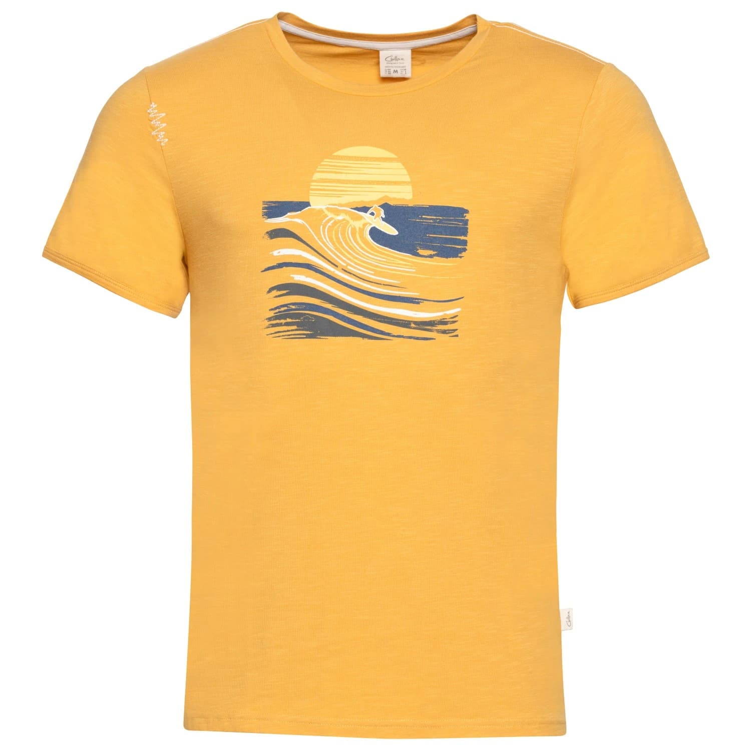 Мъжка тениска Chillaz Innsbruck Wave T-shirt - Ochre