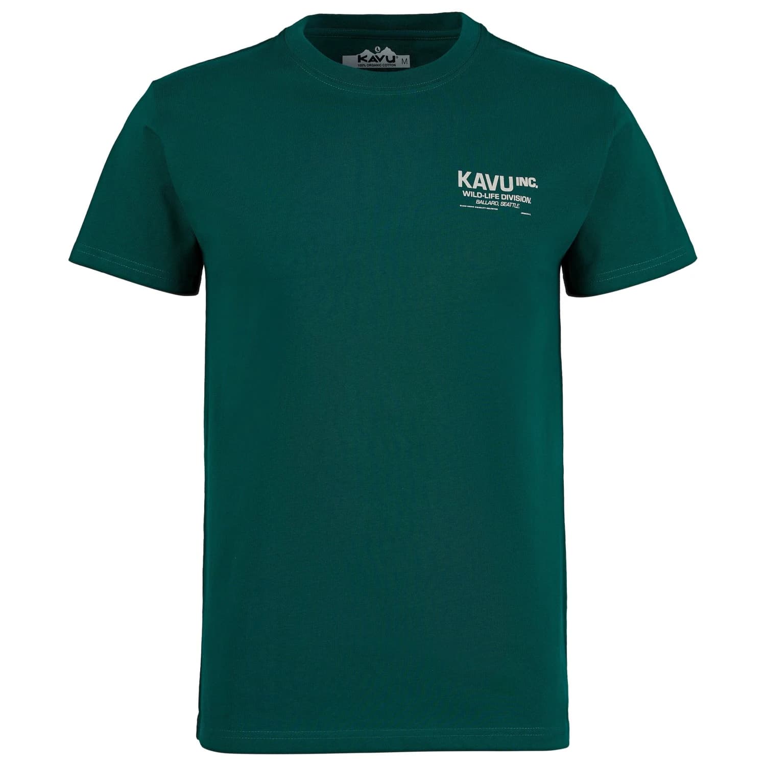 Тениска KAVU Wild Life Tee T-shirt - Dark Spruce