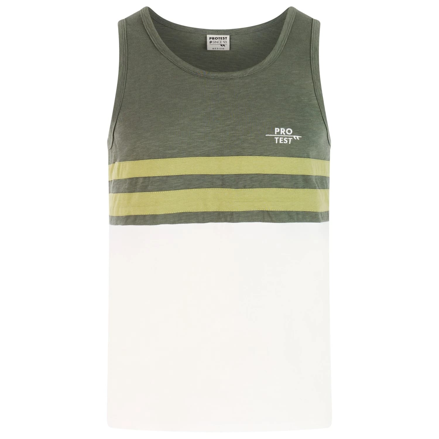 Мъжки потник с широка презрамка Protest PRTIspa Tank top - Thyme
