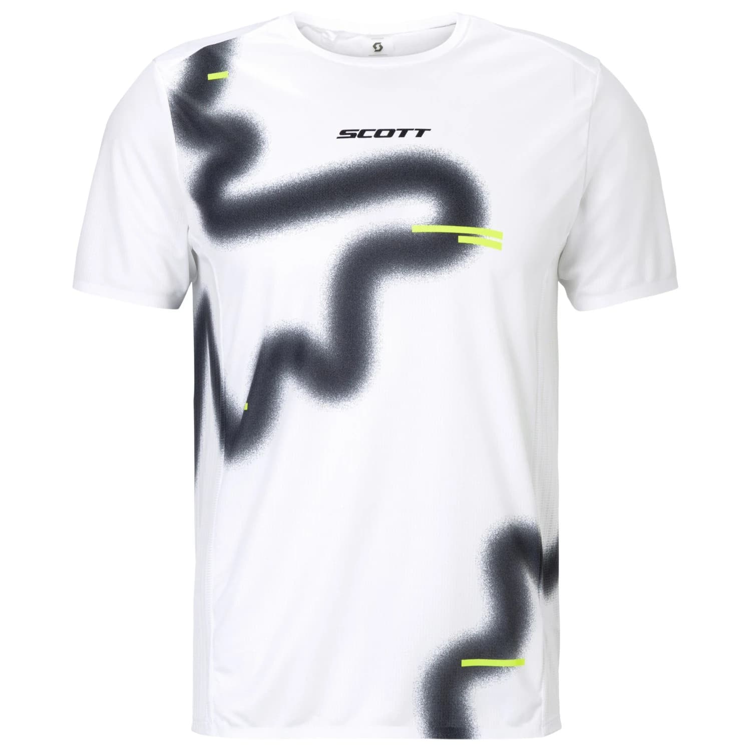 Мъжка тениска Scott Tee Rc Run S/S Running shirt - White / Black