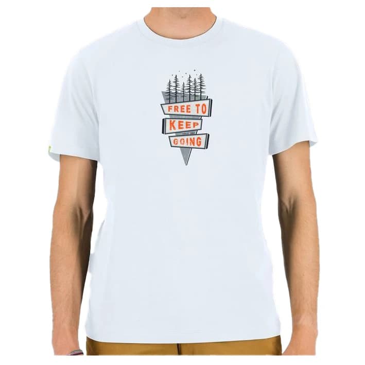 Мъжка тениска Karpos Outdoors Trees T-Shirt - Bright White / Print 1