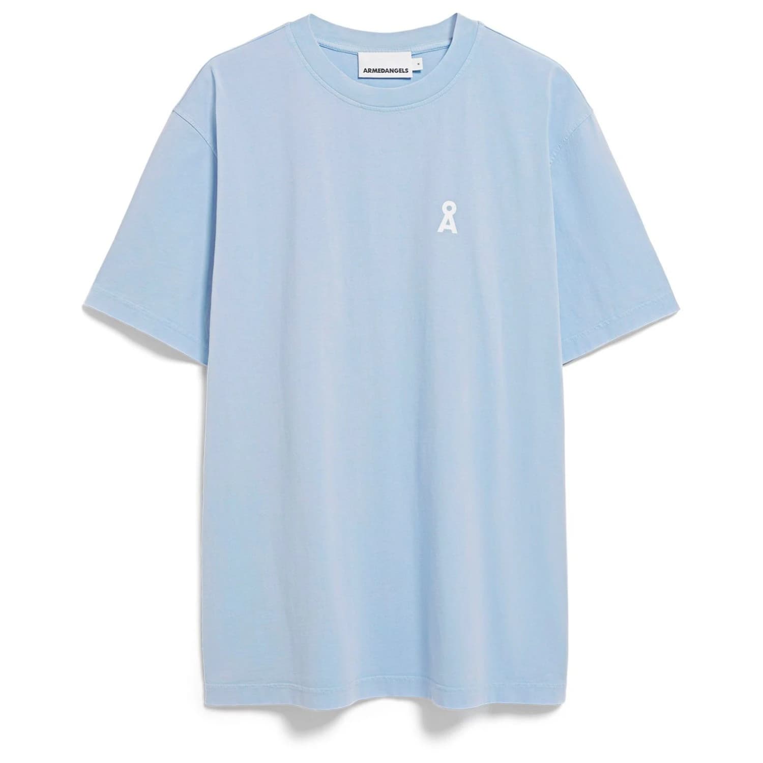 Мъжка тениска ARMEDANGELS Maarkos GMT Dye Bike T-shirt - Wedgewood Washed