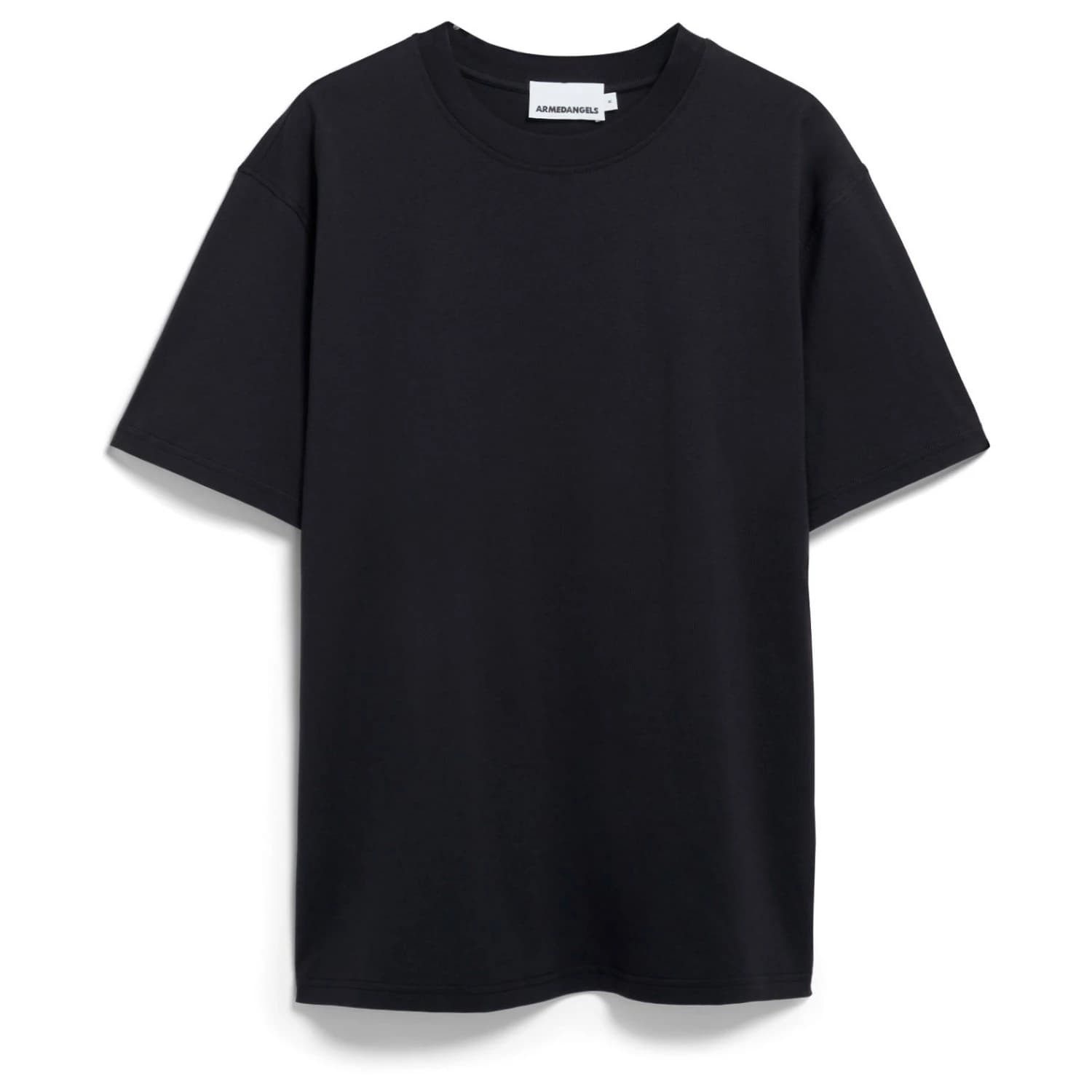 Мъжка тениска ARMEDANGELS Maarkos Mid Weight T-shirt - Black