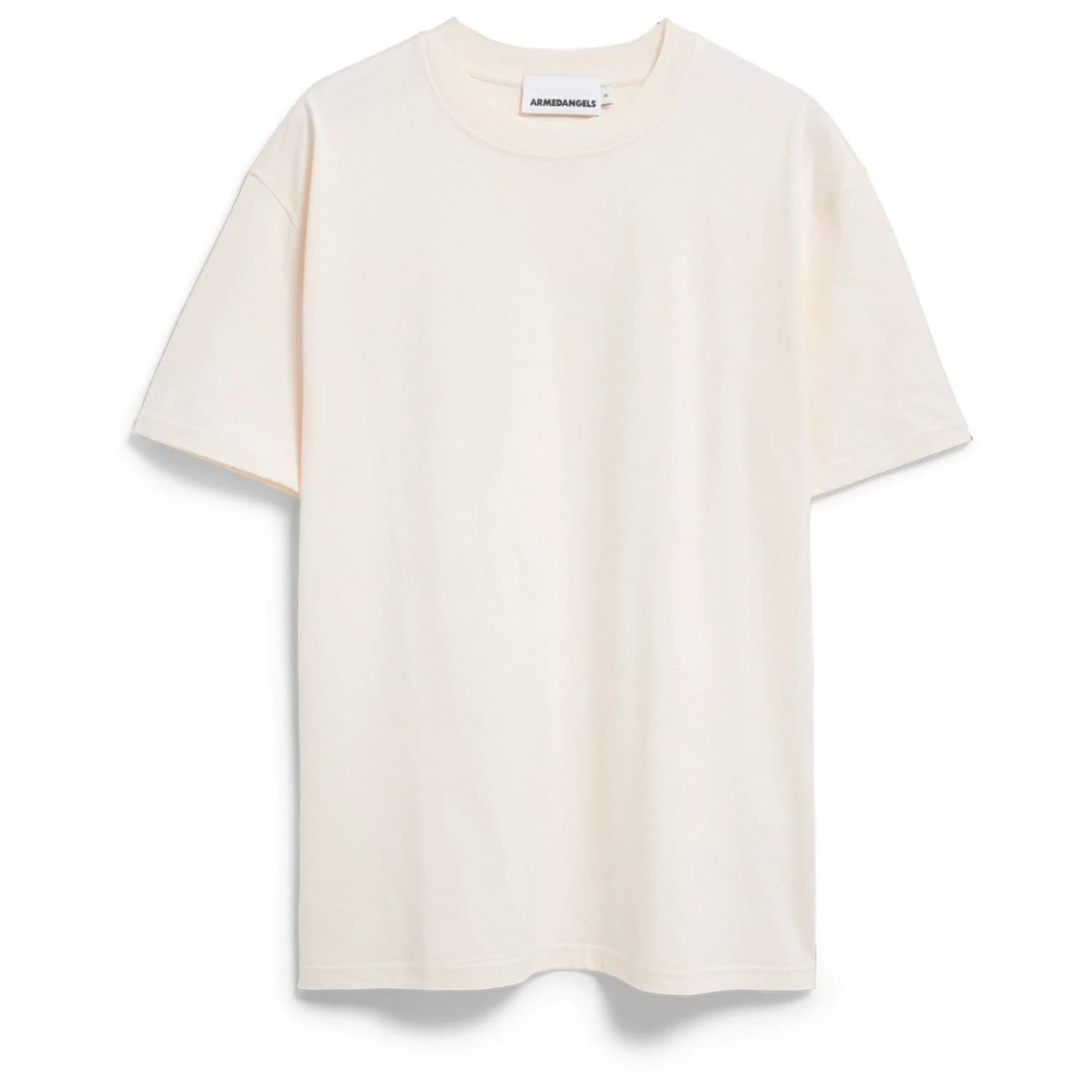 Мъжка тениска ARMEDANGELS Maarkos Mid Weight T-shirt - Oatmilk