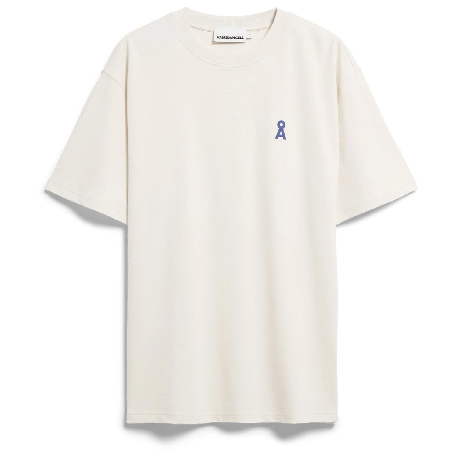 Мъжка тениска ARMEDANGELS Maarkos No Plastic T-shirt - Pure