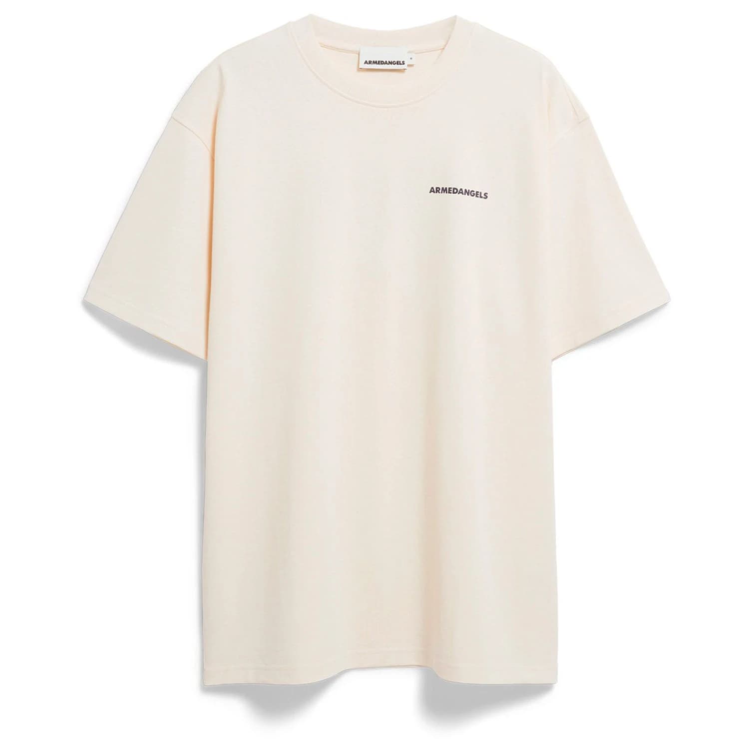 Мъжка тениска ARMEDANGELS Maarkos Outgrown T-shirt - Pure