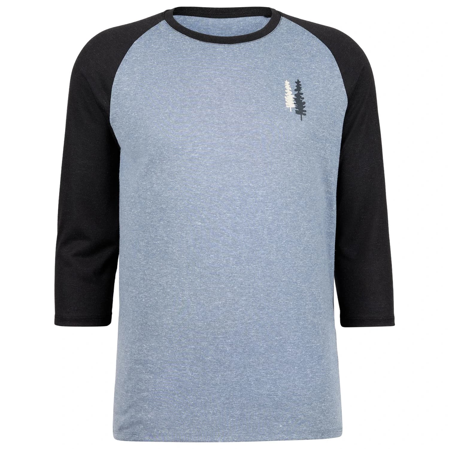 Мъжка спортна тениска Stoic Hemp15 LofsdalenSt. III 3/4 Sport shirt - Ocean Blue / Black