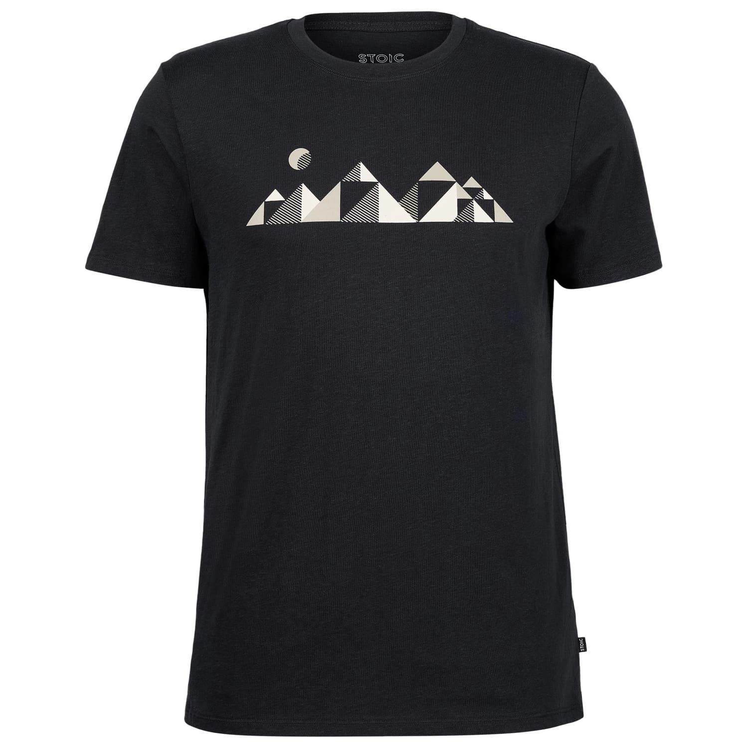 Мъжка тениска Stoic Hemp30 AmalSt. Print Tee T-shirt - Black