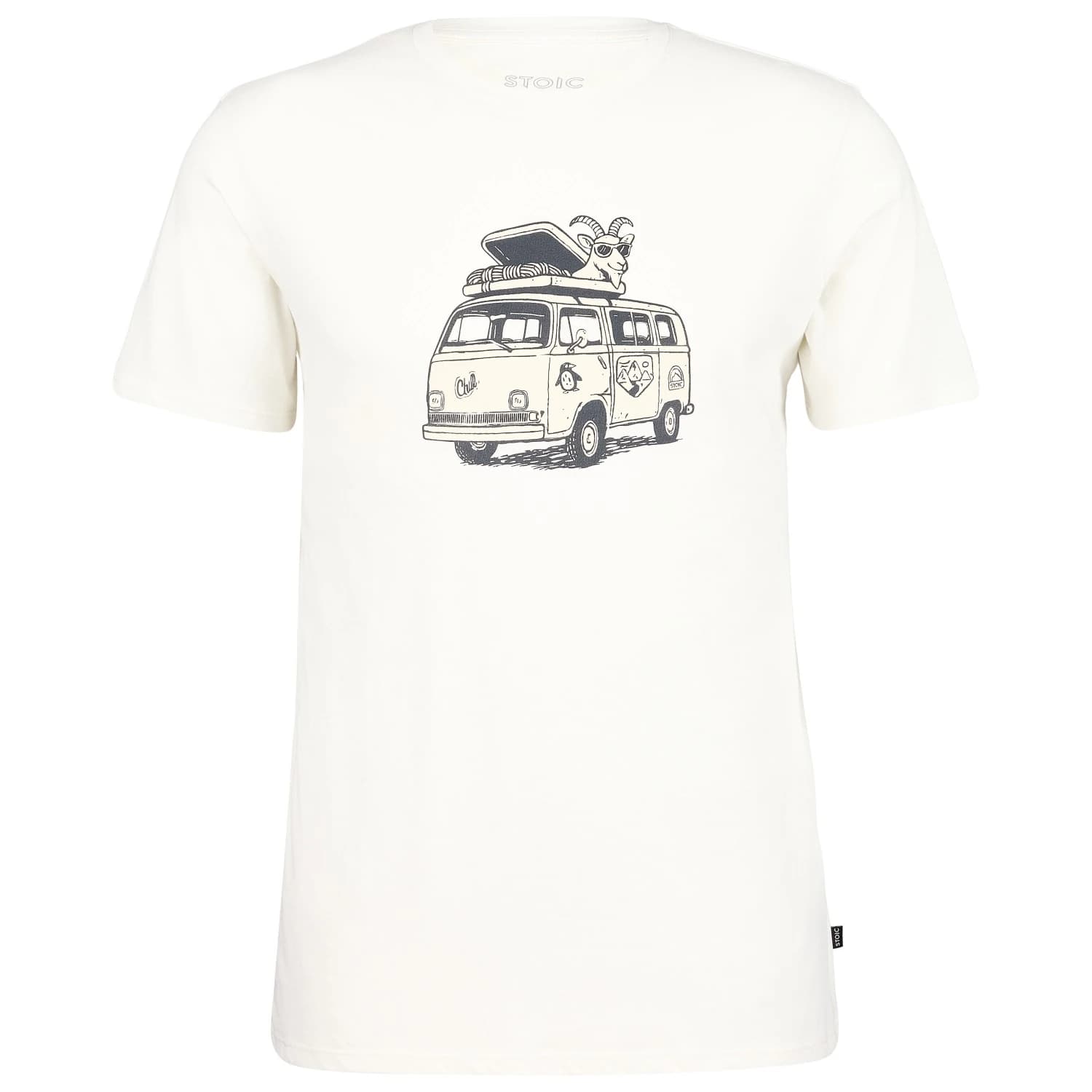 Мъжка тениска Stoic Hemp30 UtbySt. Print Tee T-shirt - Blanc White