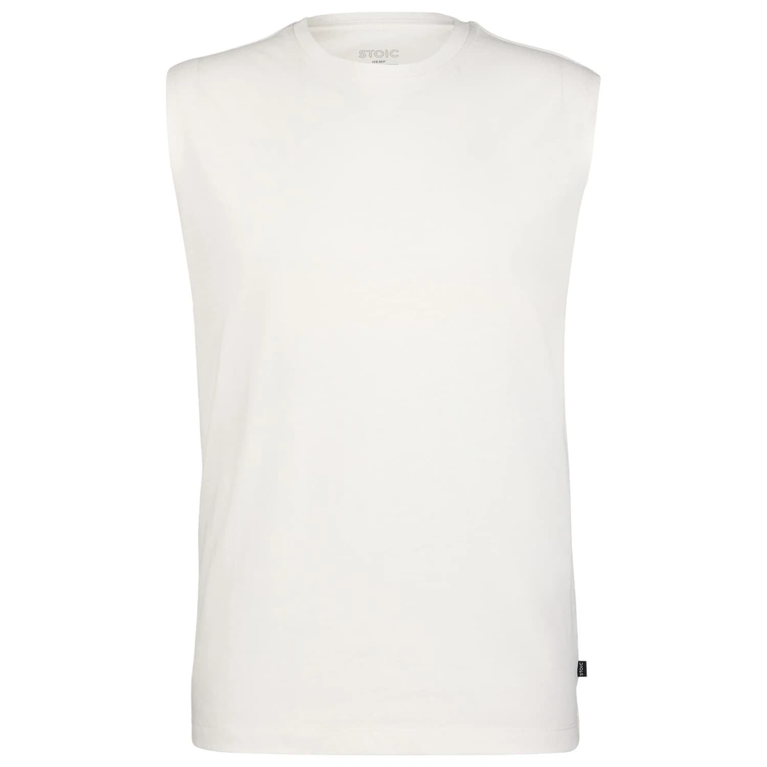 Мъжки потник с широка презрамка Stoic Hemp30 UtbySt. Tank Tank top - Blanc White