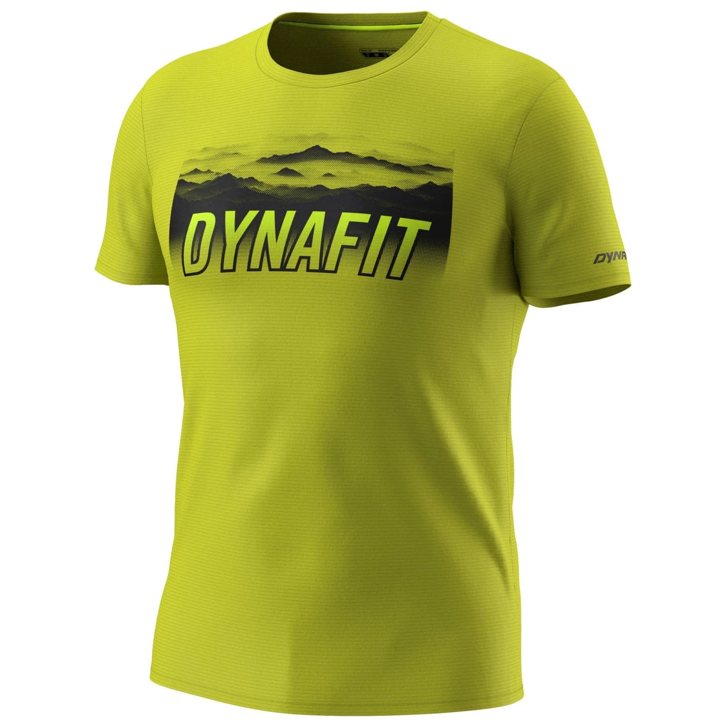 Мъжка спортна тениска Dynafit Transalper Graphic S/S Tee Sport shirt - Golden Lime