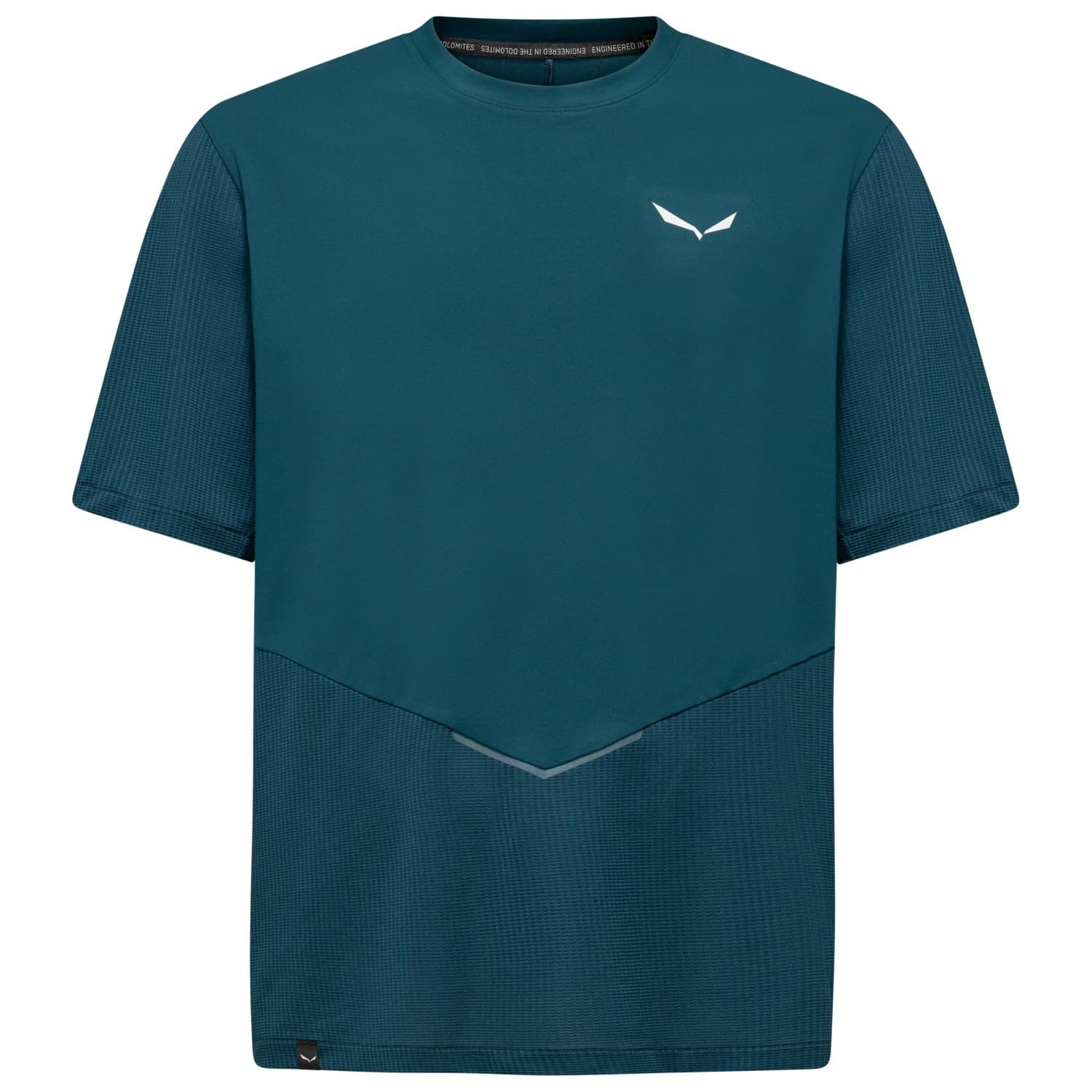 Мъжка спортна тениска Salewa Pedroc Dry Hyb T-Shirt Sport shirt - Pond Blue
