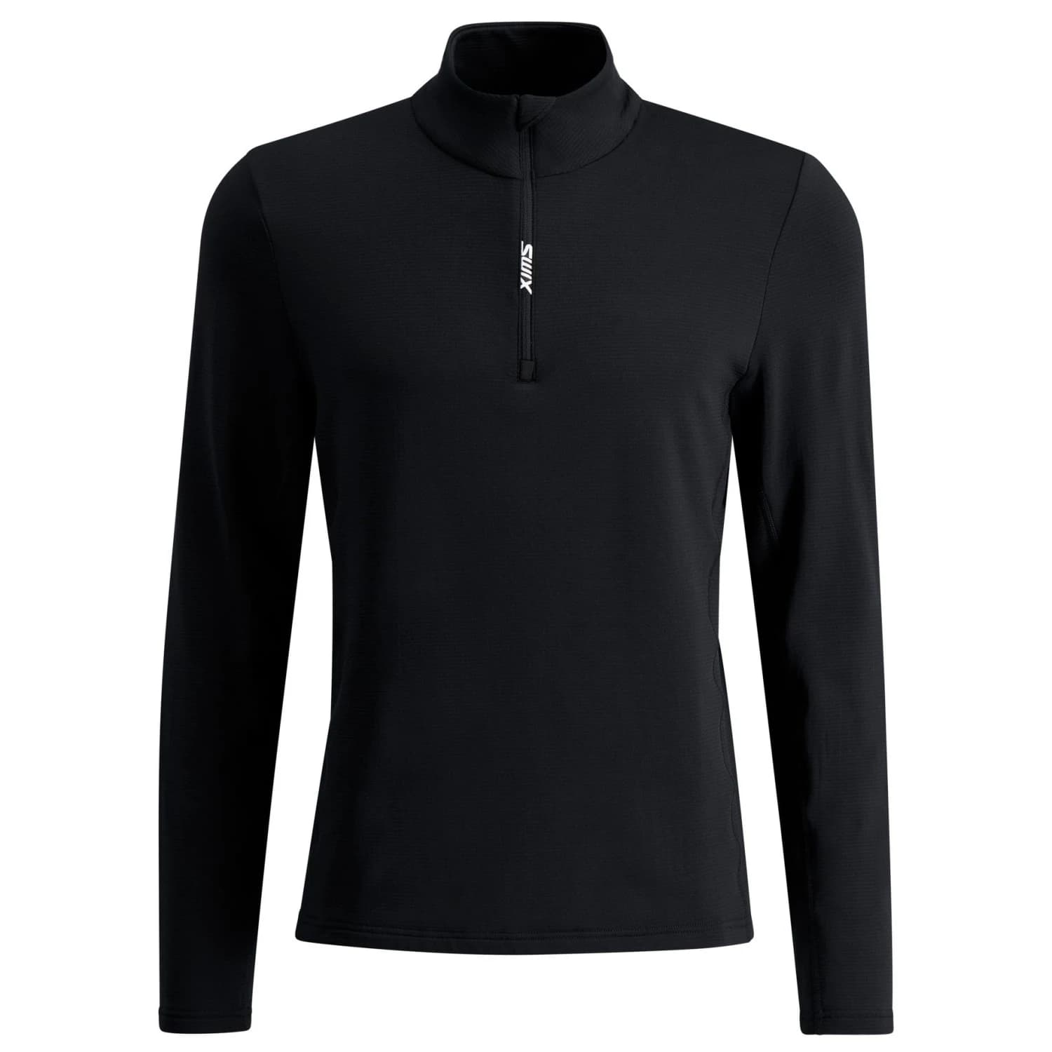Мъжка спортна тениска Swix Recovery Midlayer Sport shirt - Jet Black