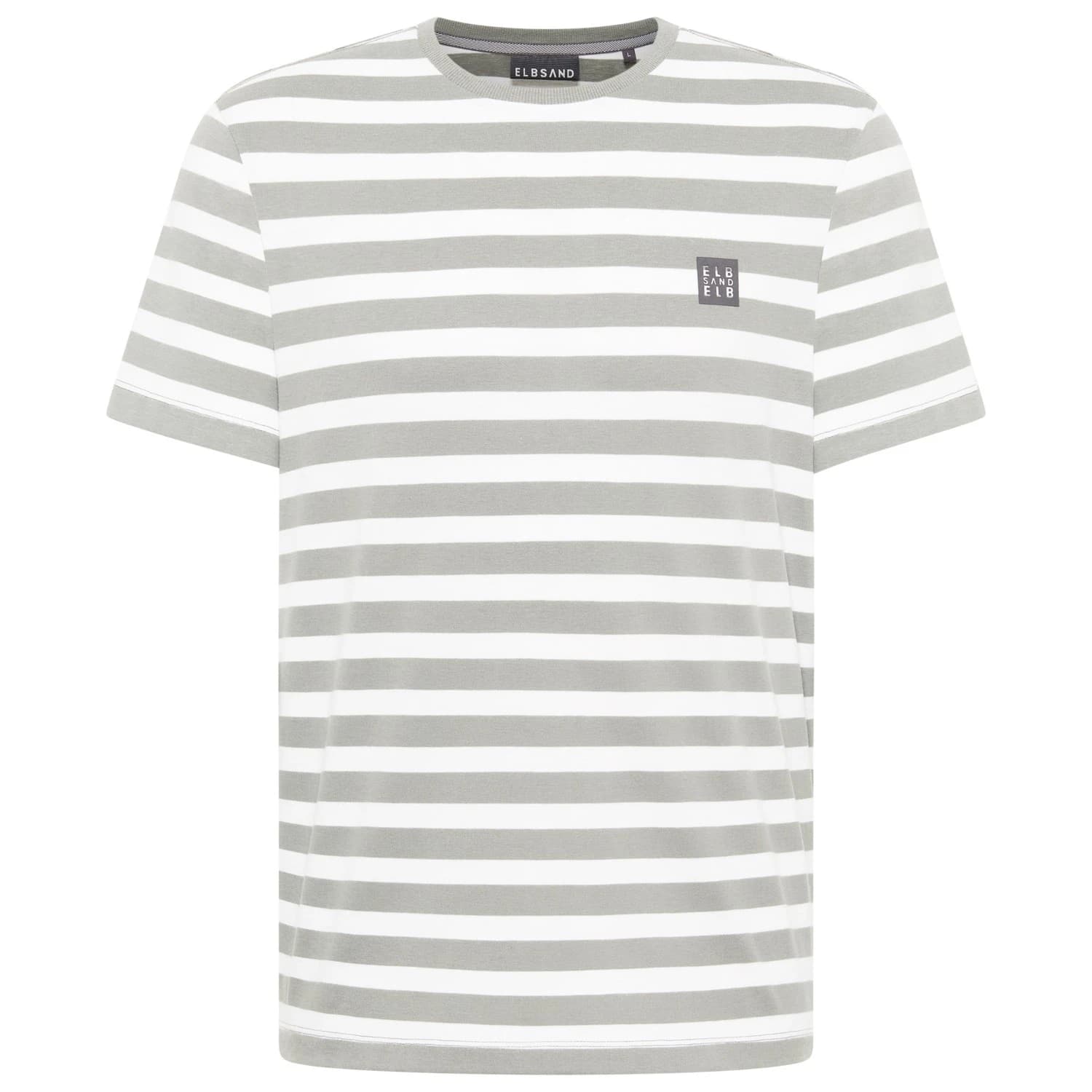 Мъжка тениска Elbsand Noe T-shirt - Stone / Bright White