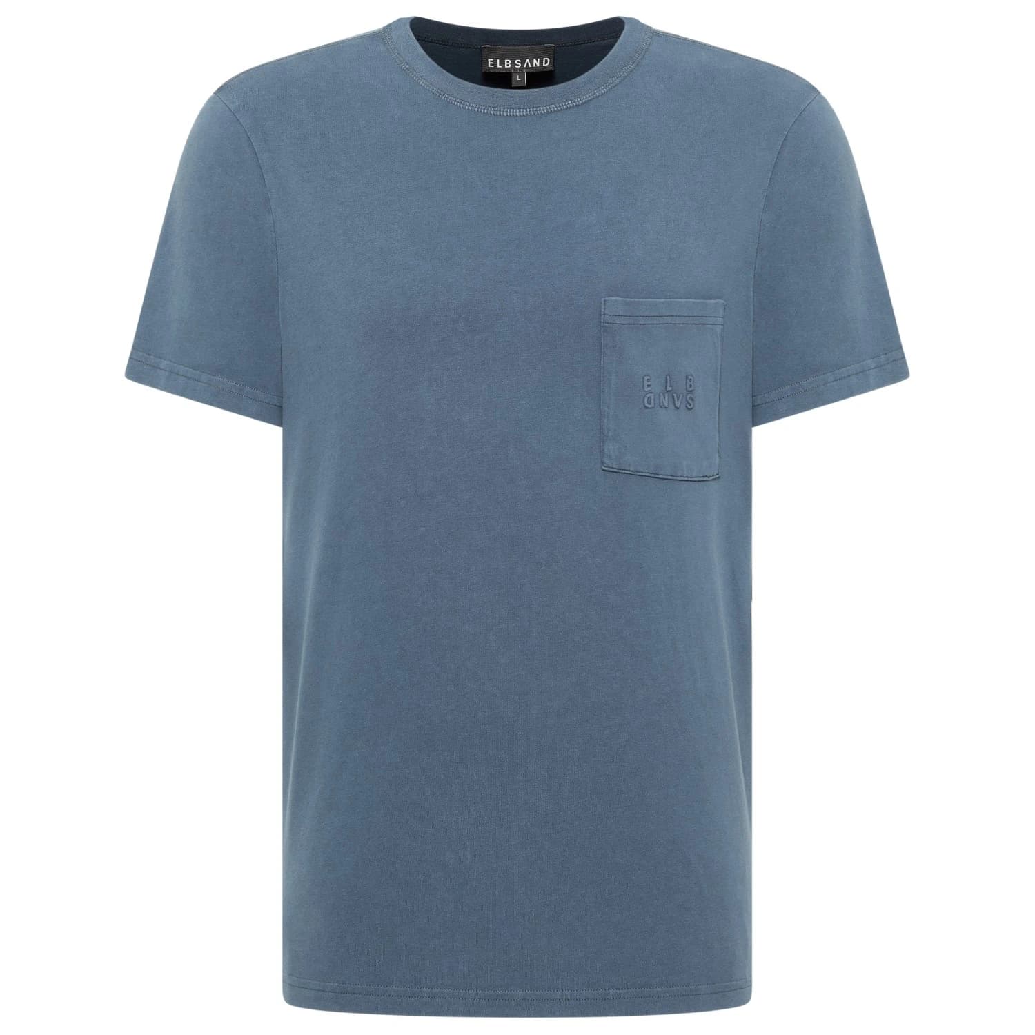Мъжка тениска ELBSAND Salo T-shirt - Sailor Blue