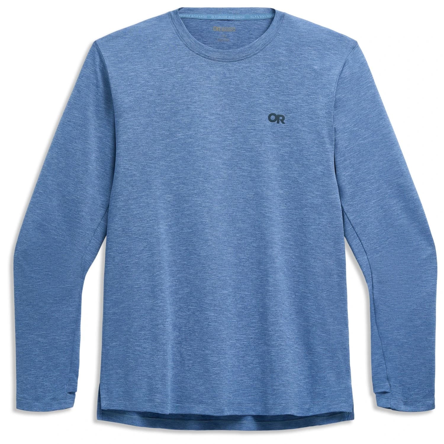 Мъжка спортна тениска Outdoor research ActiveIce Spectrum Sun Long Sleeve Tee Sport shirt - Ascent Blue Heather