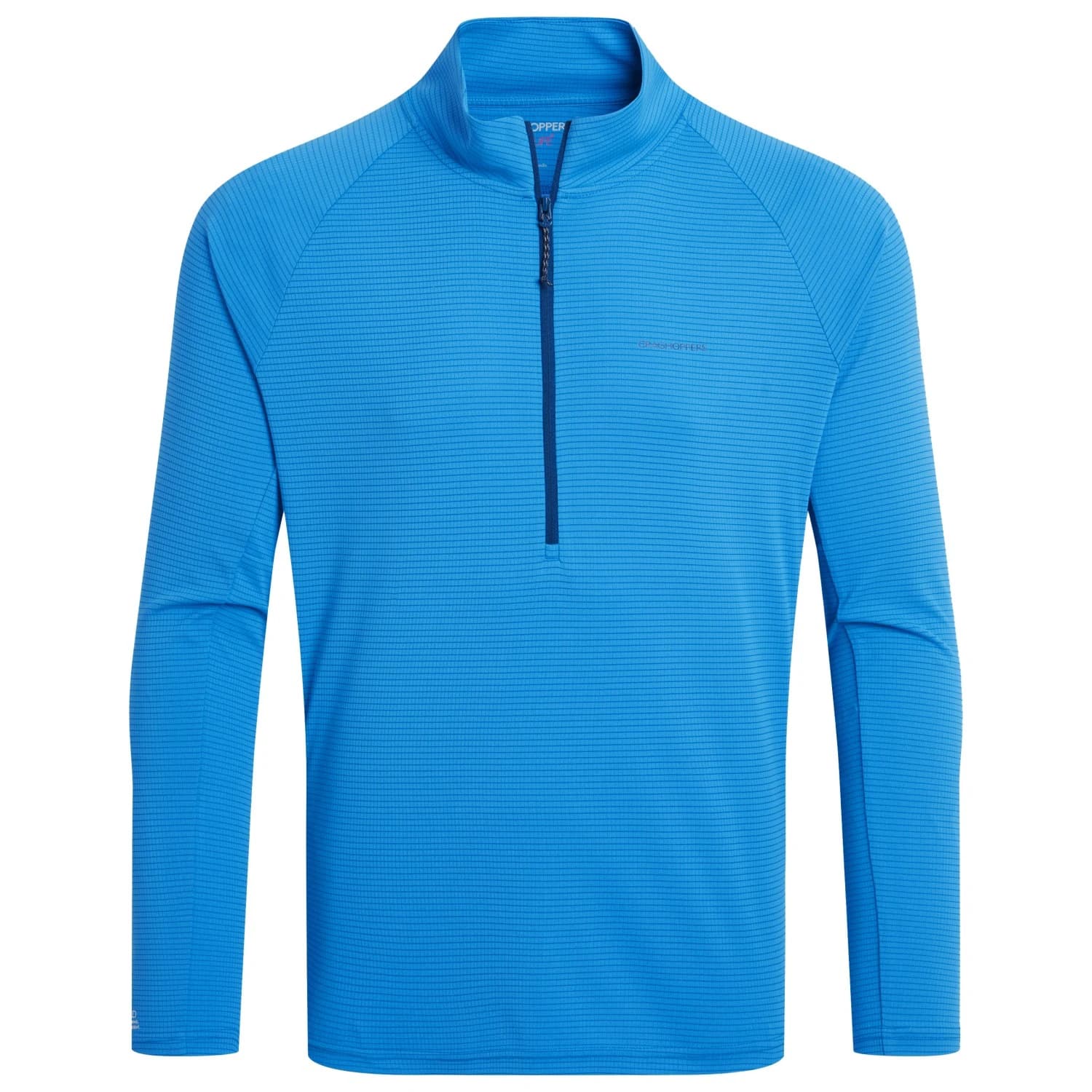 Мъжка блуза с дълъг ръкав Craghoppers Nosilife Solarshield+ Half Zip Top Longsleeve - Azure Sky