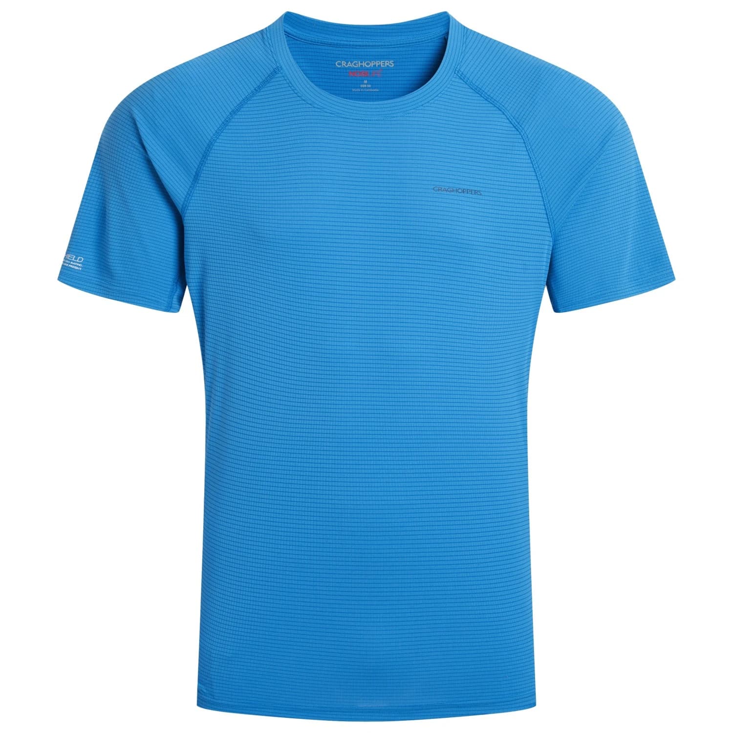 Мъжка тениска Craghoppers Nosilife Solarshield+ S/S T-Shirt - Azure Sky