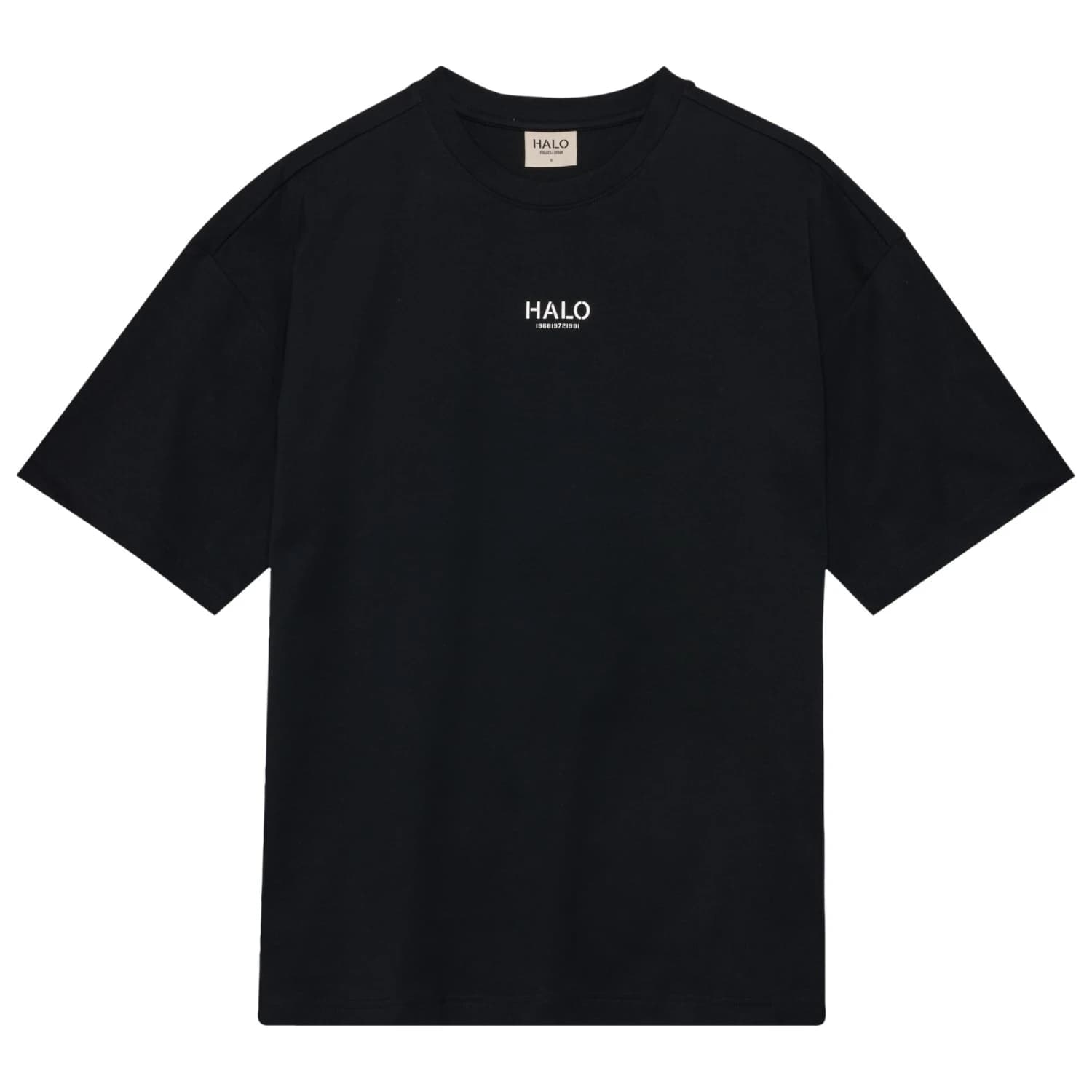 Тениска Halo Halo Graphic Boxy T-shirt - Black / Silver / Spring Boquet
