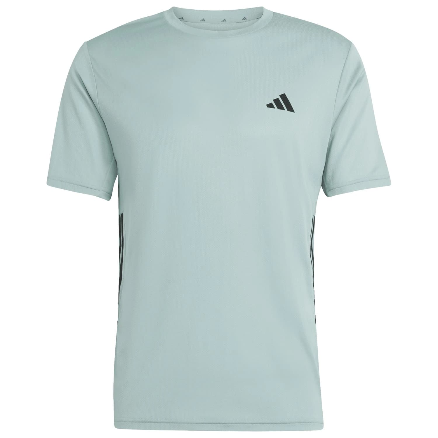 Мъжка спортна тениска Adidas WE Base 3-Stripes Tee Sport shirt - Wonder Sage / Black