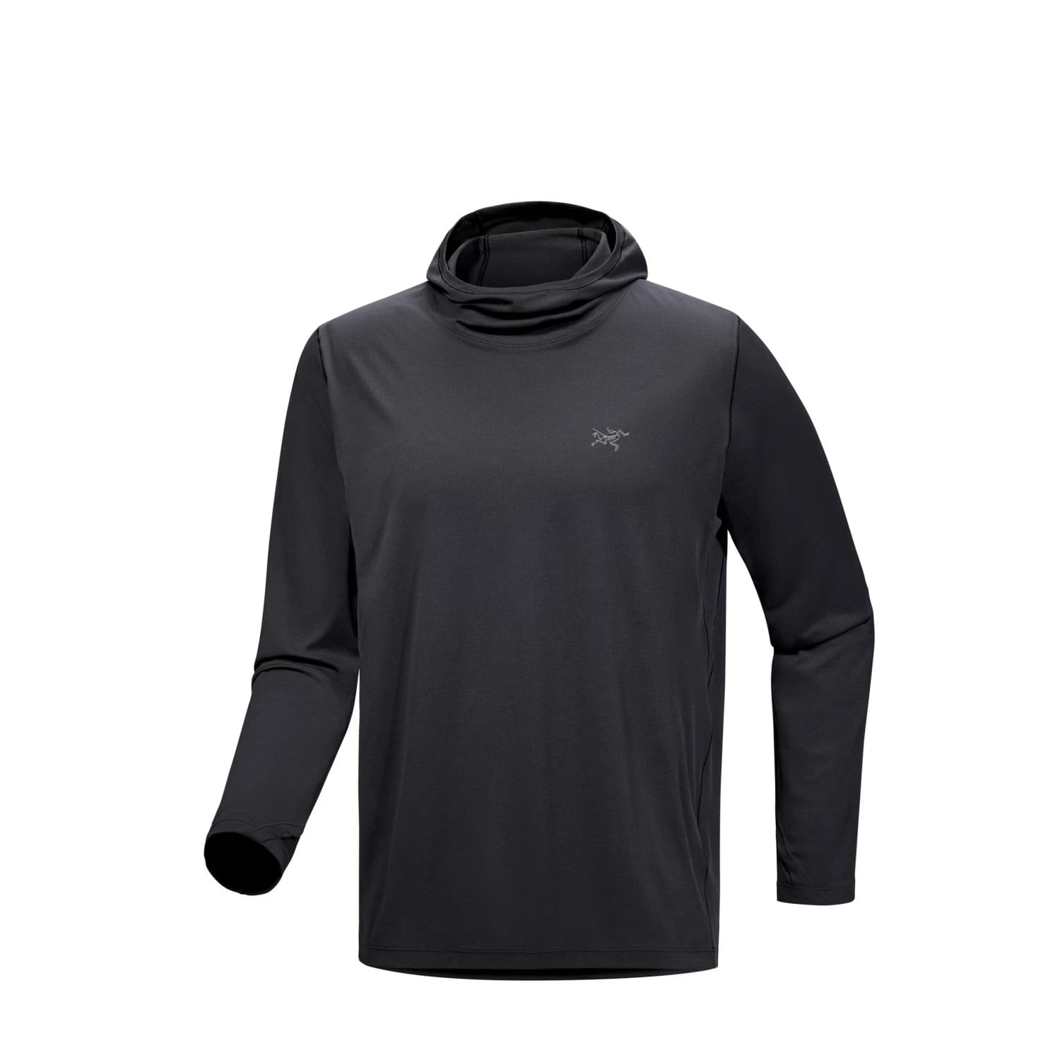 Мъжка тениска Arc'teryx Cormac Hoody Running shirt - Black