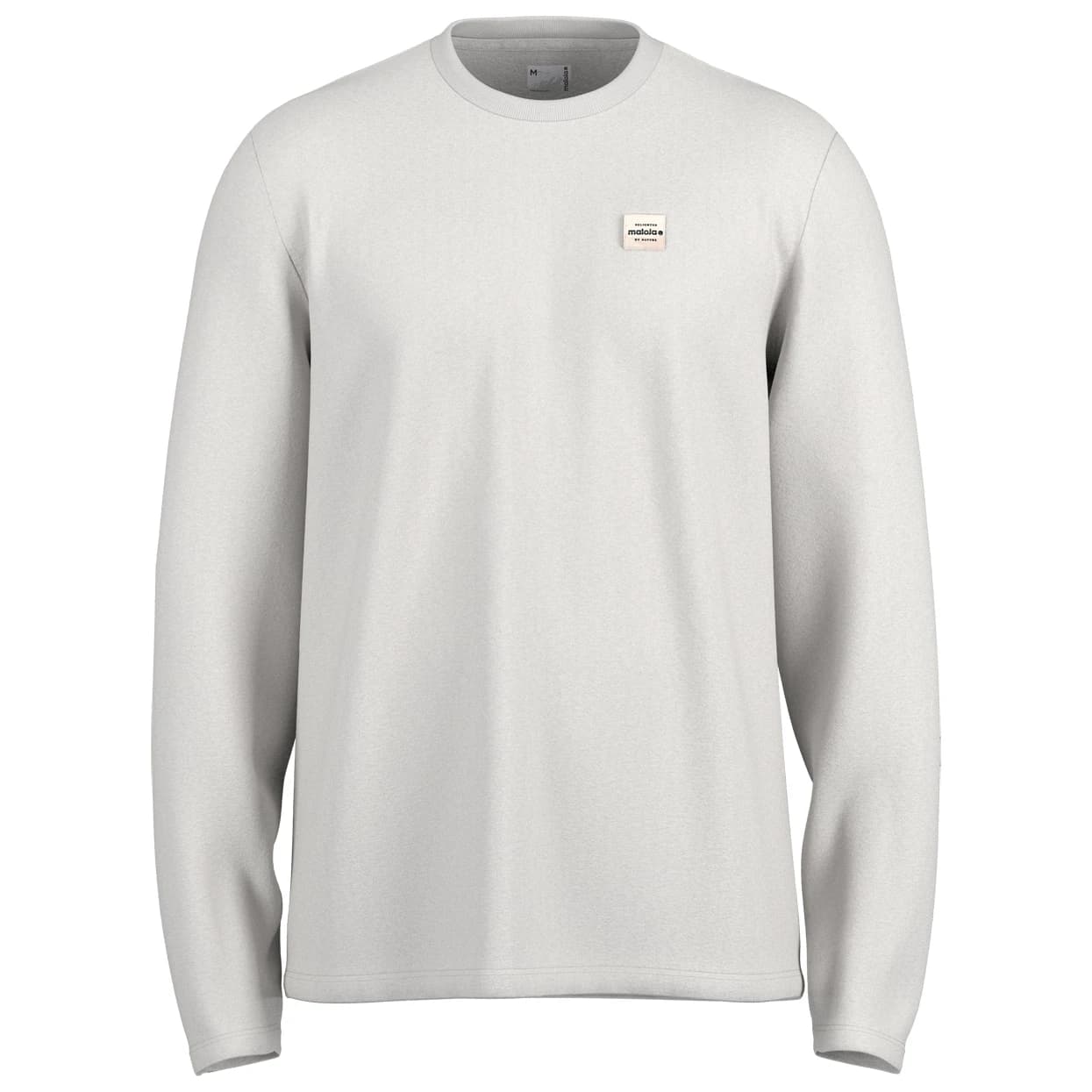 Мъжка блуза с дълъг ръкав Maloja FiammanteM. Longsleeve - Shaded White