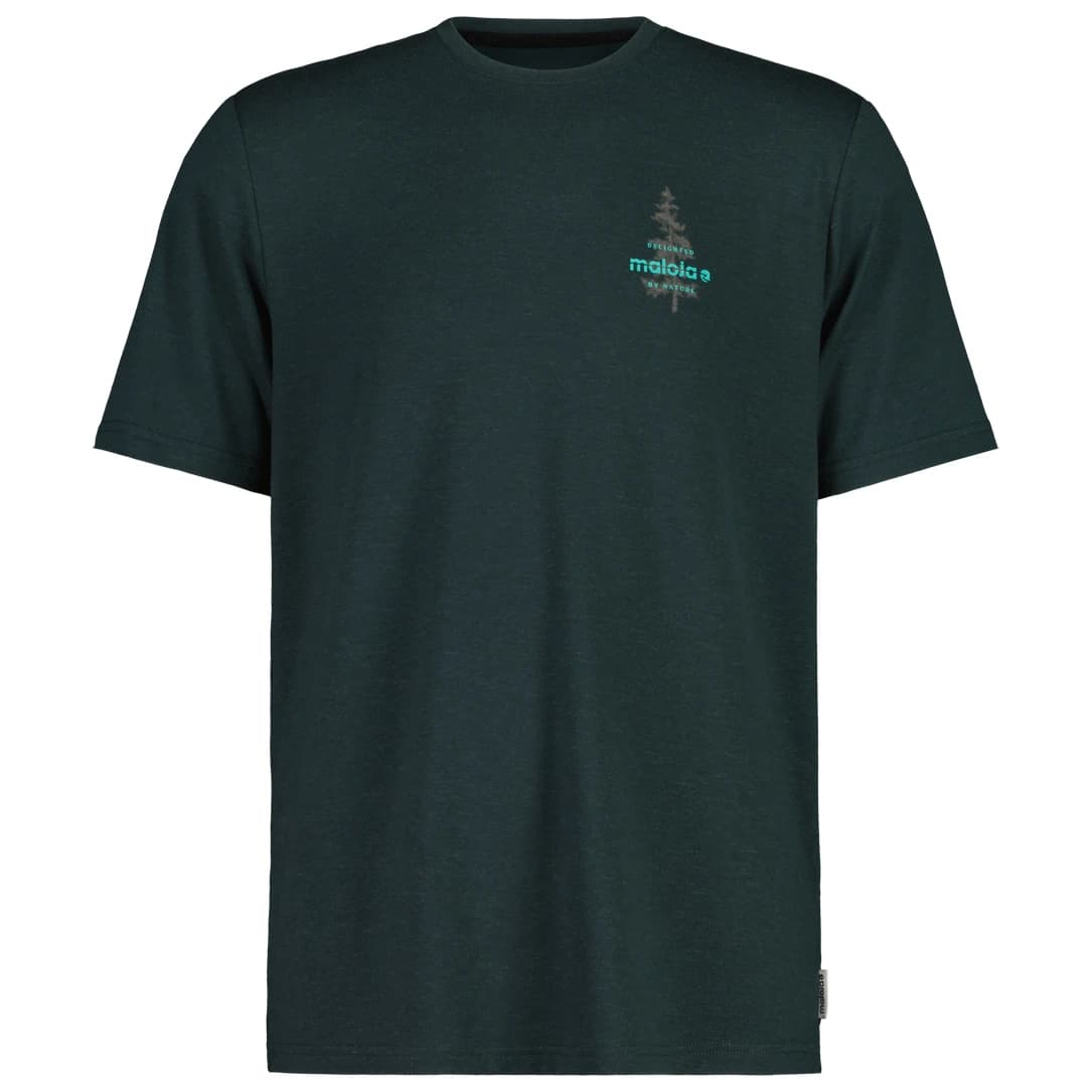 Мъжка спортна тениска Maloja KasteinM. Sport shirt - Mountain Pine