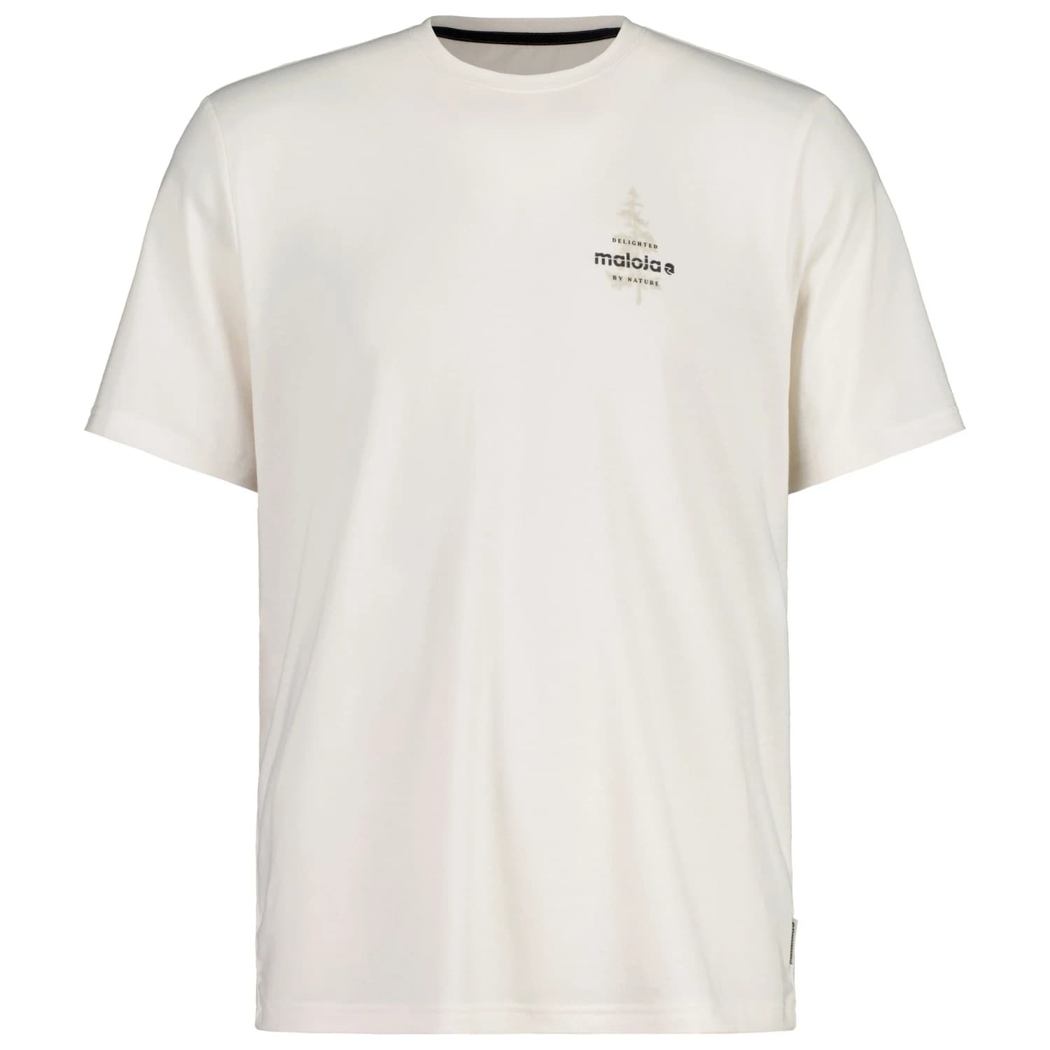 Мъжка спортна тениска Maloja KasteinM. Sport shirt - Shaded White