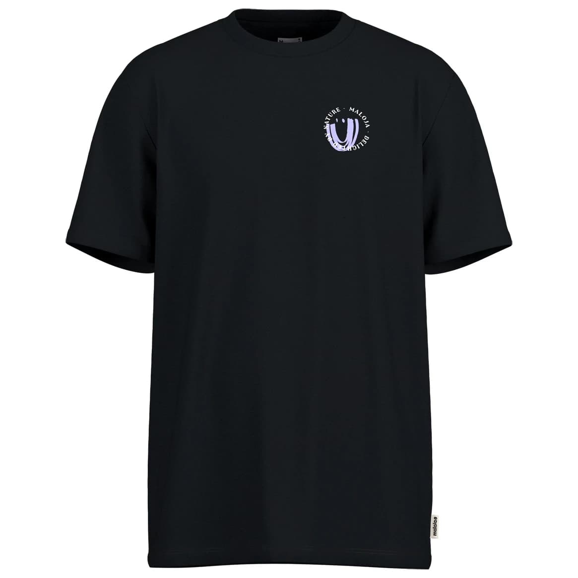 Мъжка тениска Maloja NalboM. T-shirt - Deep Black