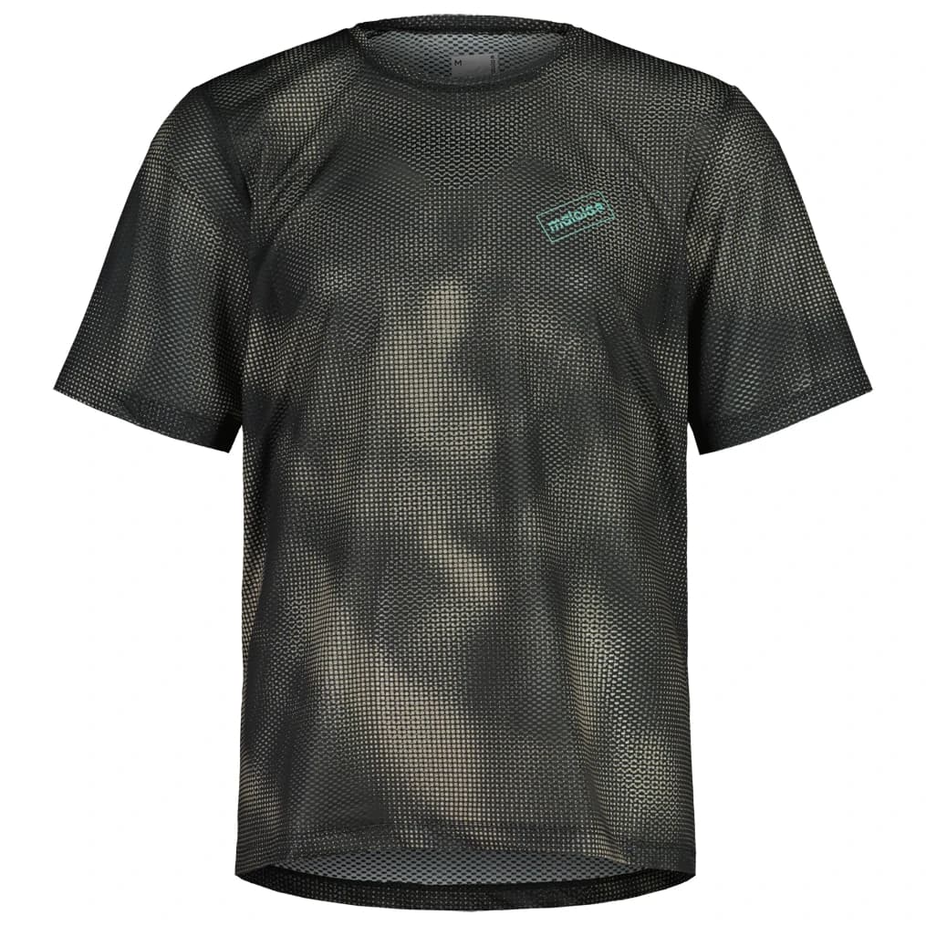 Мъжка тениска Maloja OriM. 1/2 Running shirt - Deep Black Papermountains